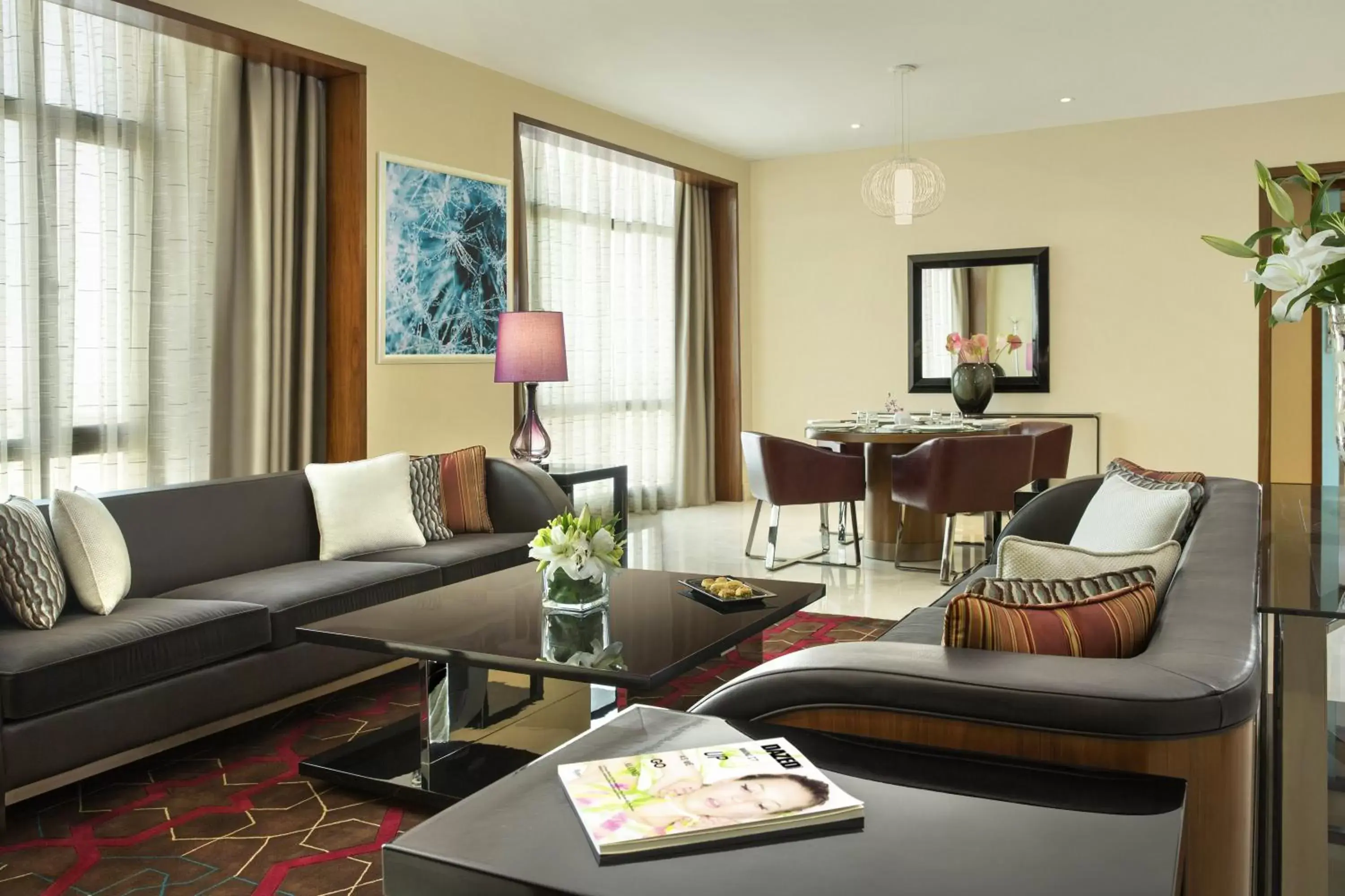 Living room in Rosh Rayhaan by Rotana Living room in Rosh Rayhaan by Rotana