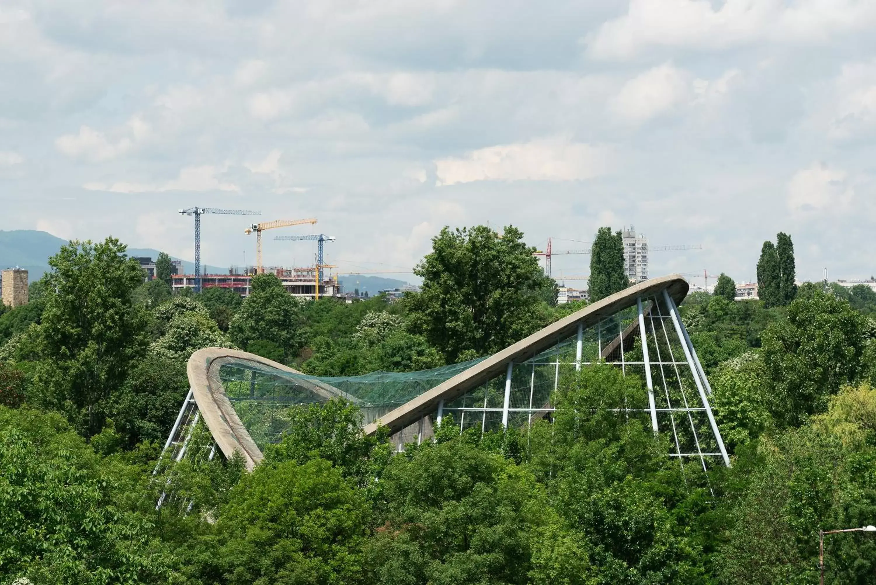 Bird's eye view in Hotel ZOO Sofia - Secured Paid Parking