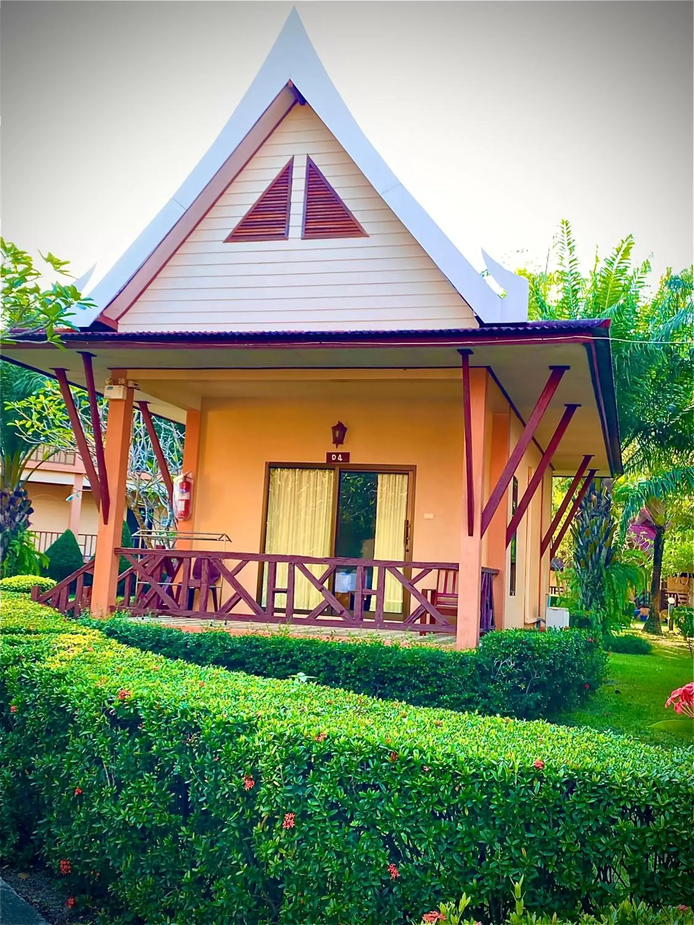 Property building in Kaibae Hut Resort Property building in Kaibae Hut Resort