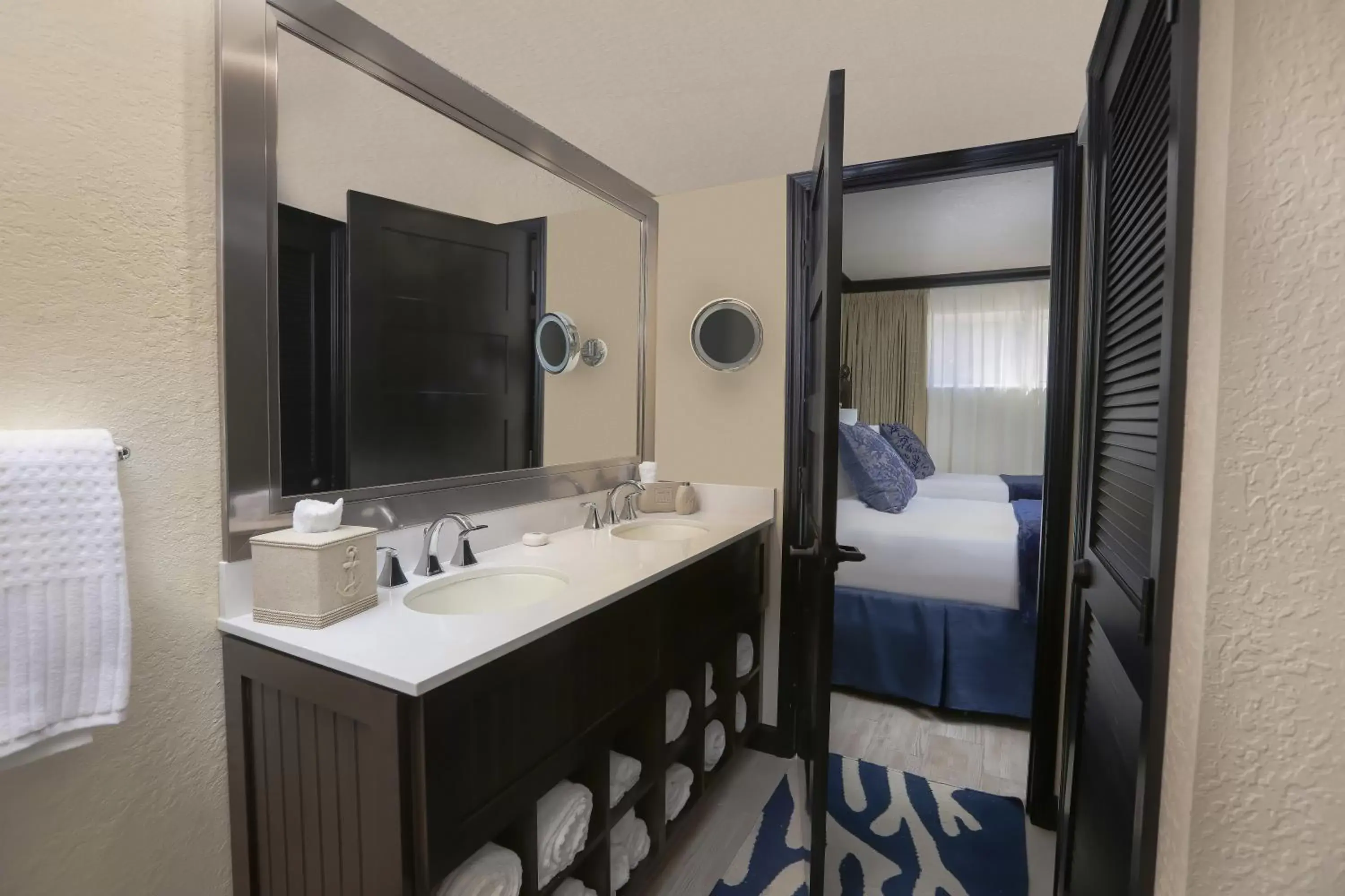 Bathroom, Bed in Westgate Cocoa Beach Resort Bathroom, Bed in Westgate Cocoa Beach Resort