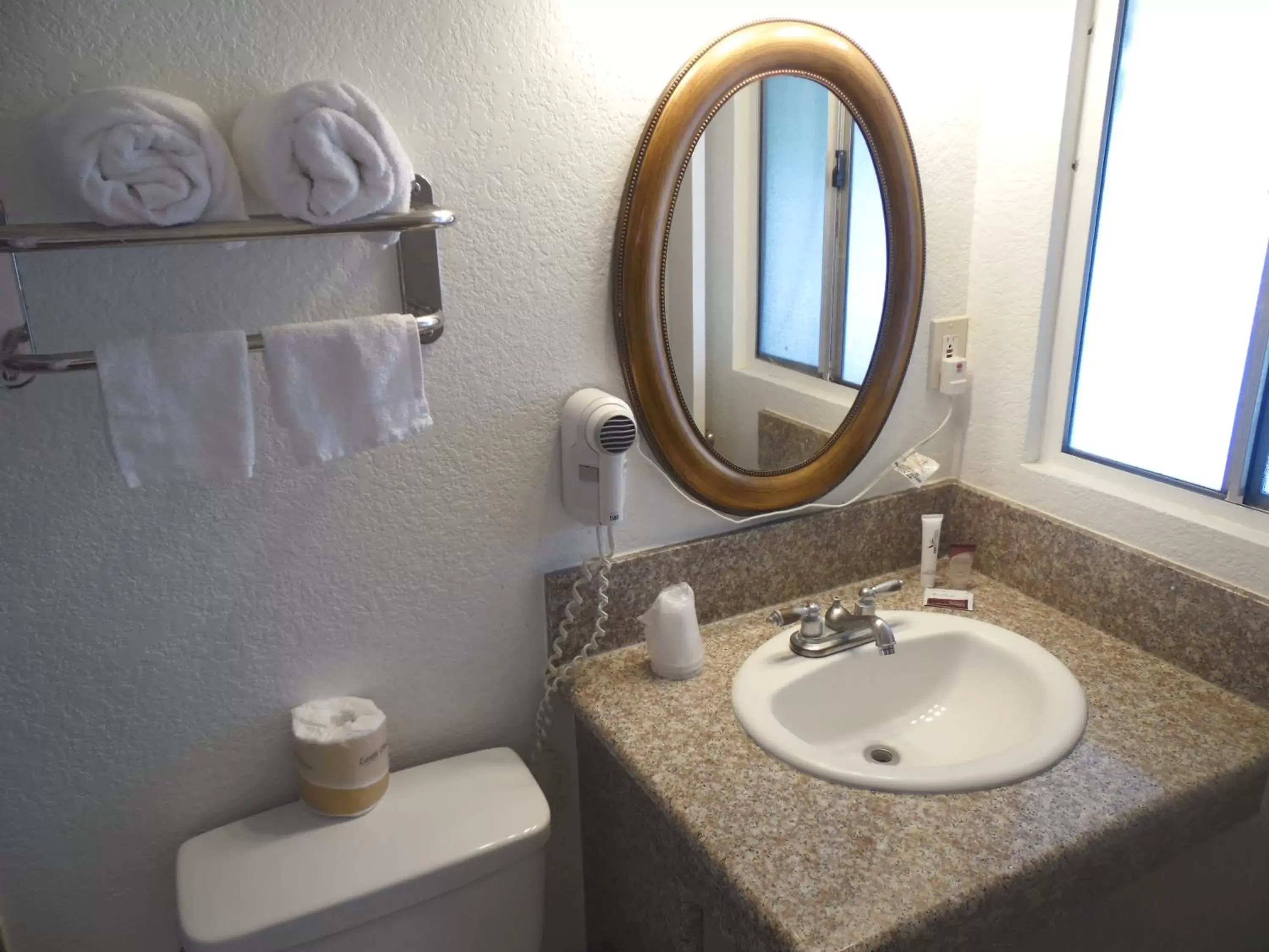 Toilet, Bathroom in Hi-Way Host Motel