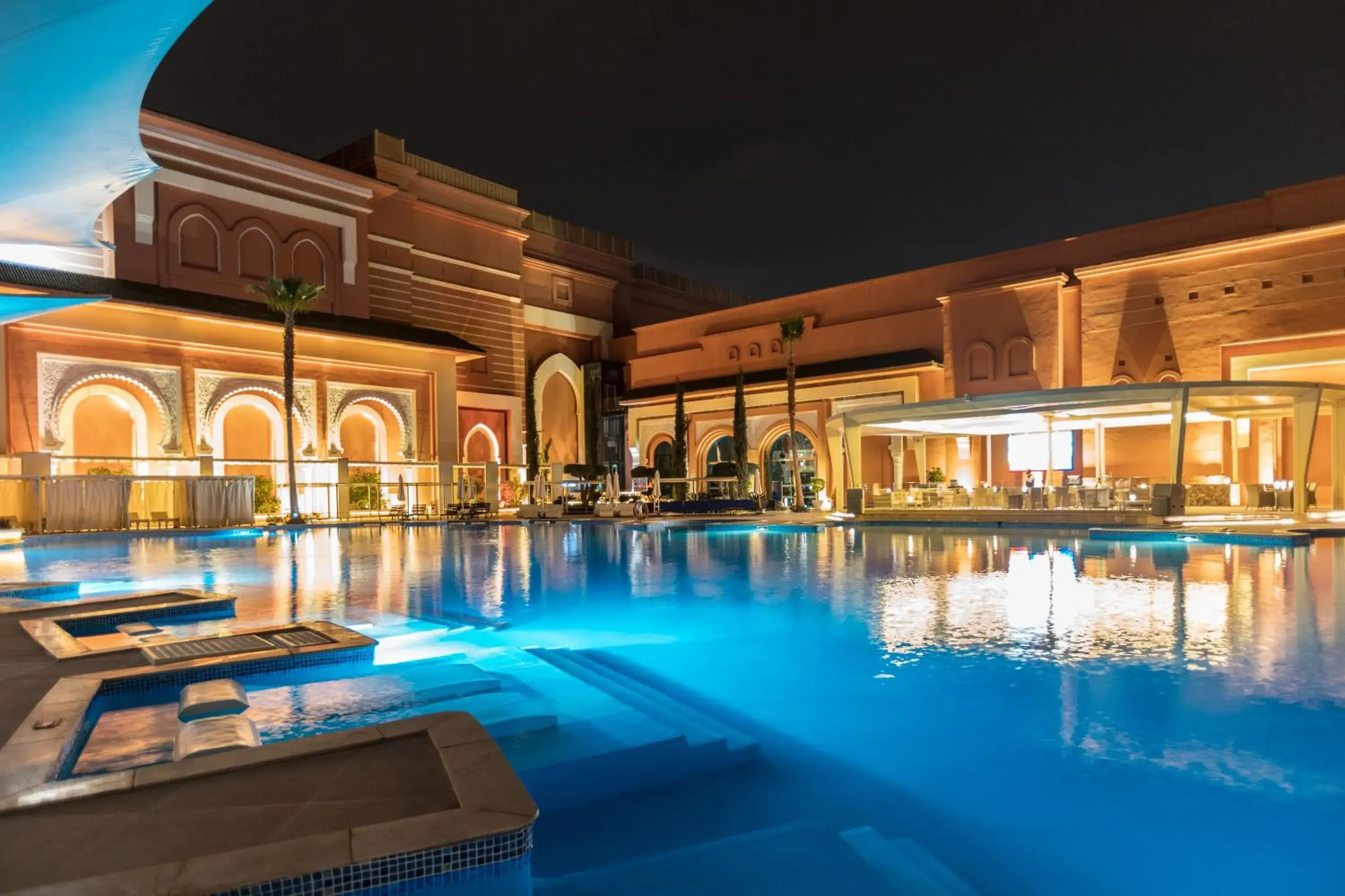 Swimming pool in Savoy Le Grand Hotel Marrakech