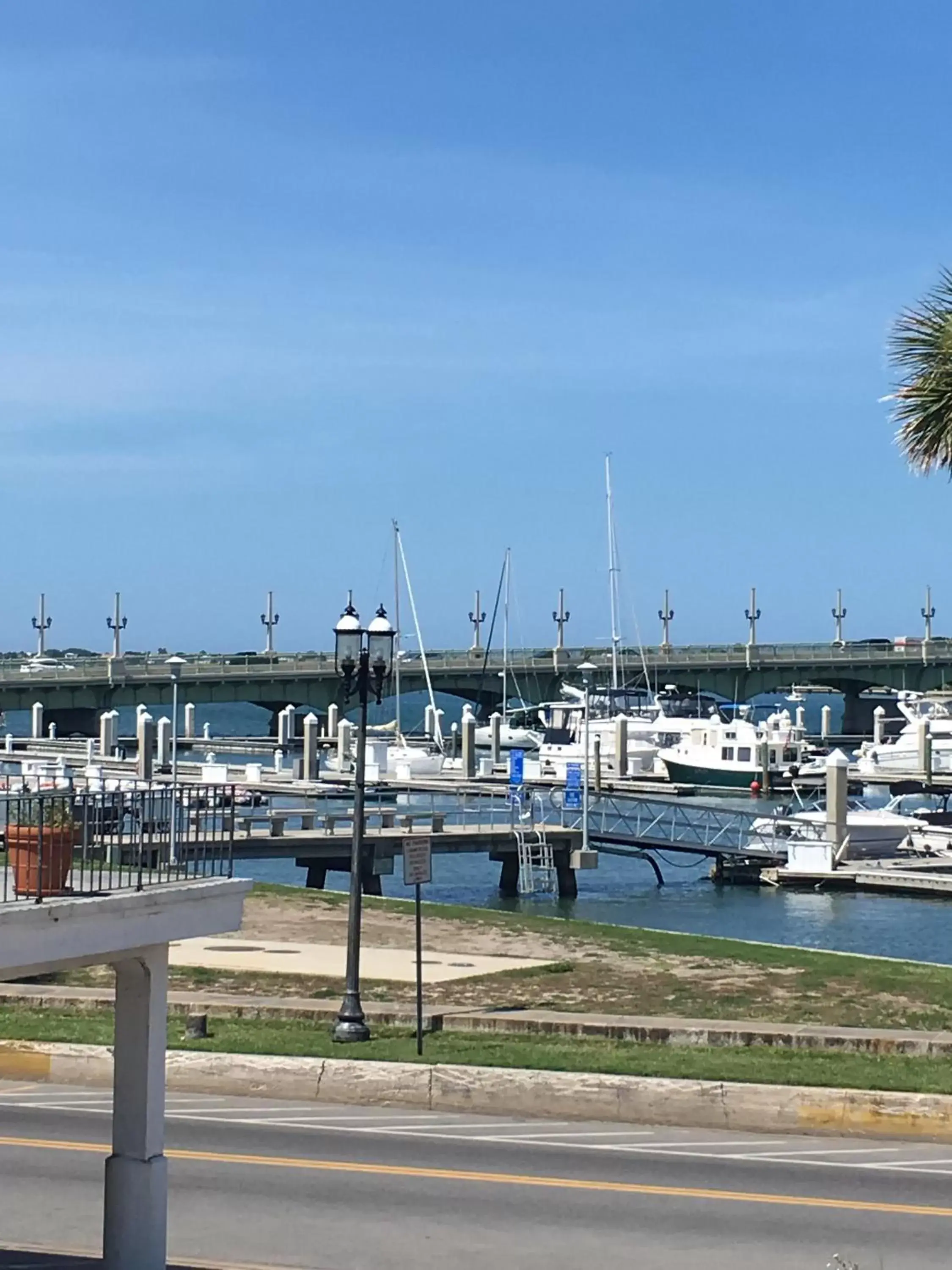 View (from property/room) in Historic Waterfront Marion Motor Lodge in downtown St Augustine