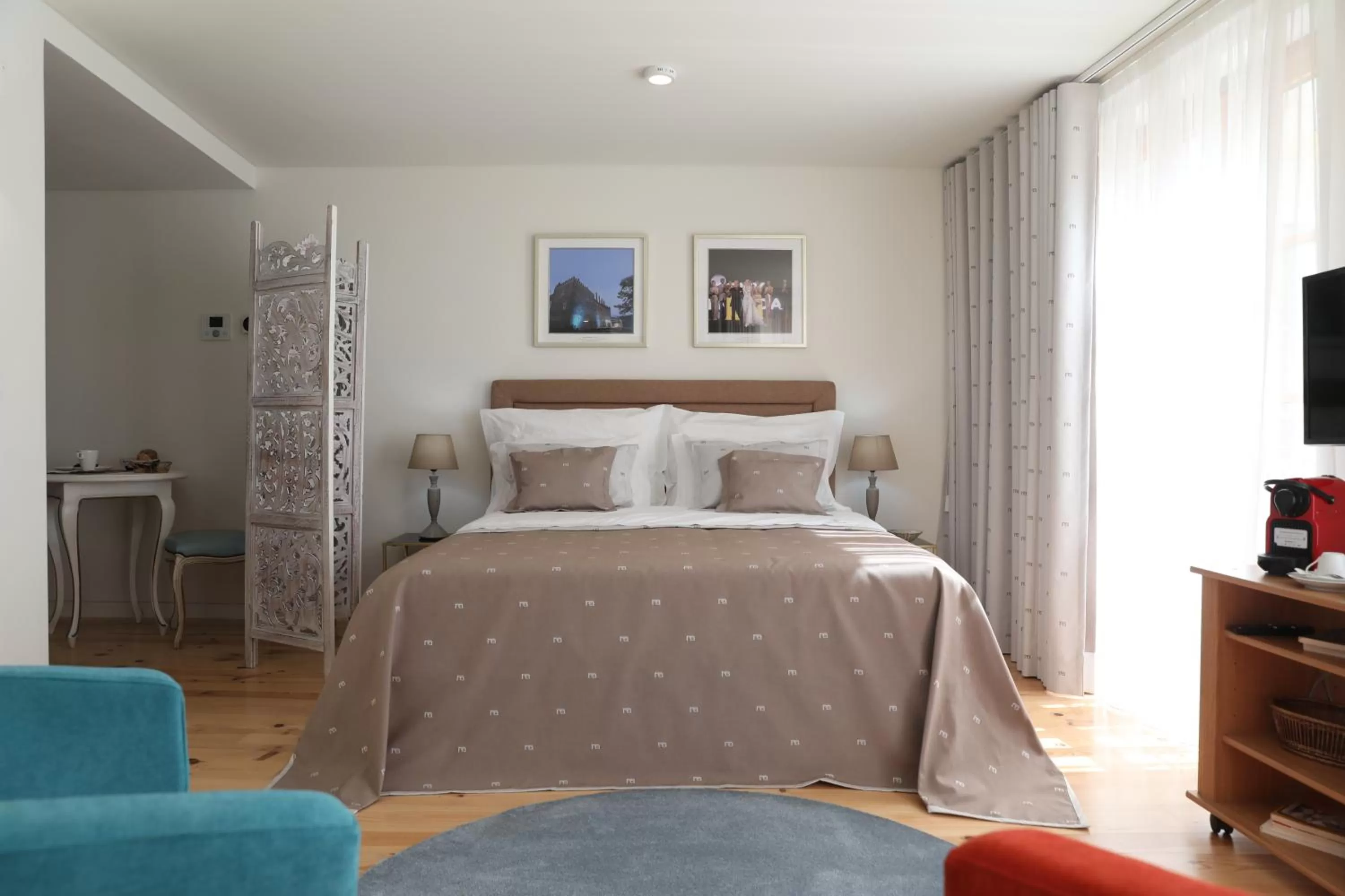 Bed in TM Luxury Apartments Lisbon