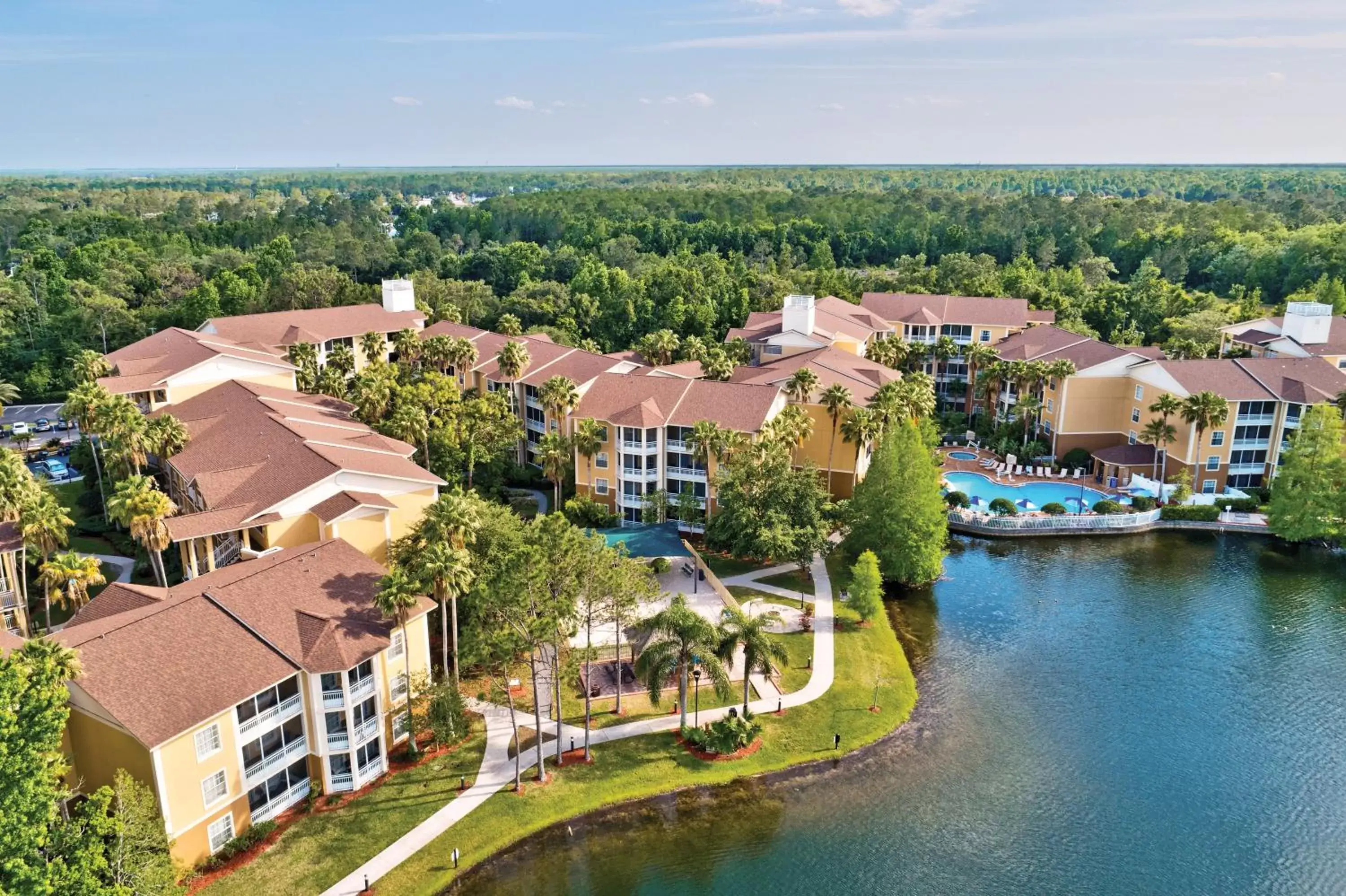 Bird's eye view, Bird's-eye View in Club Wyndham Cypress Palms