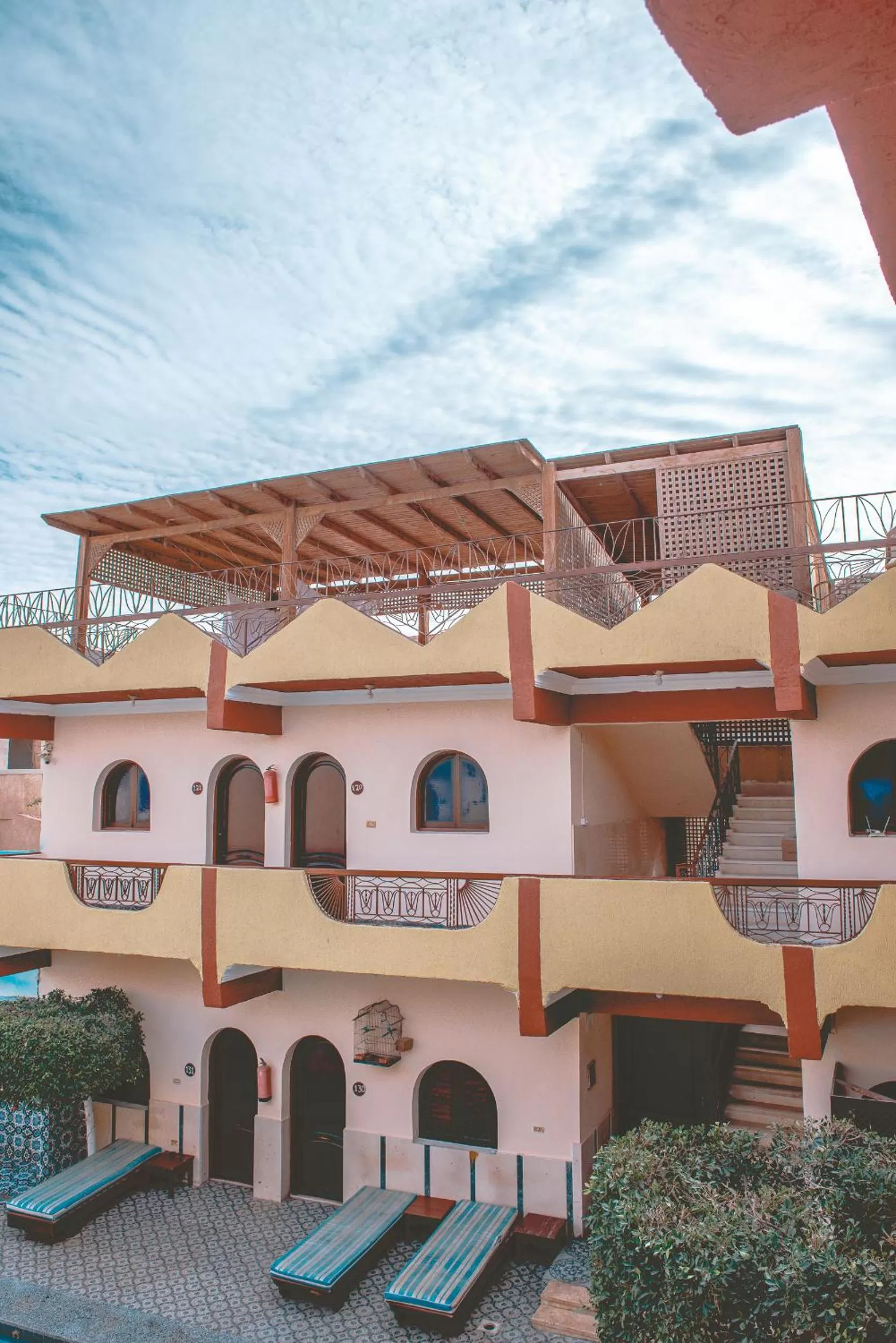 Property building in Dahab Plaza Hotel