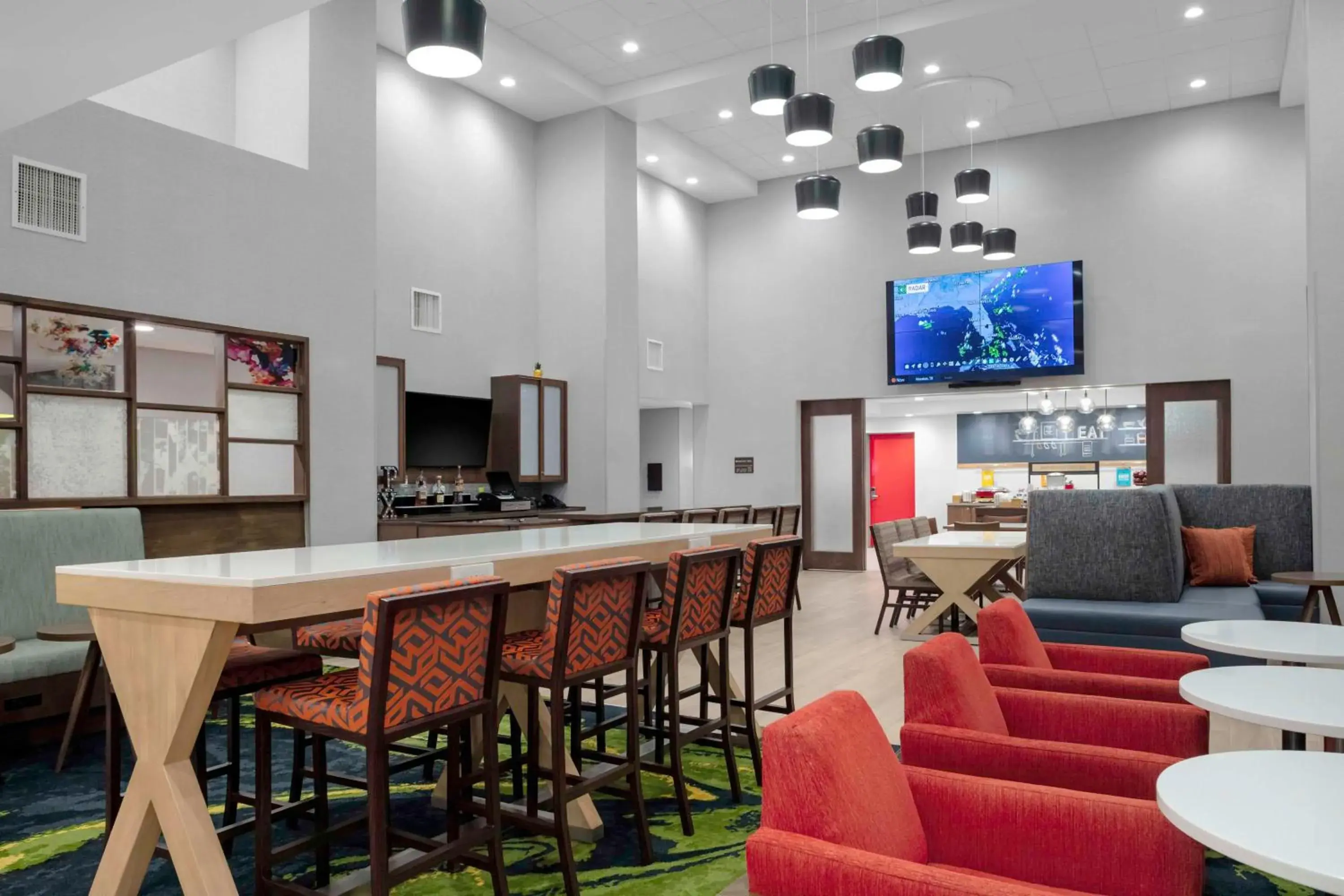 Lobby or reception, Lounge/Bar in Hampton Inn & Suites Cedar Park North Austin, Tx