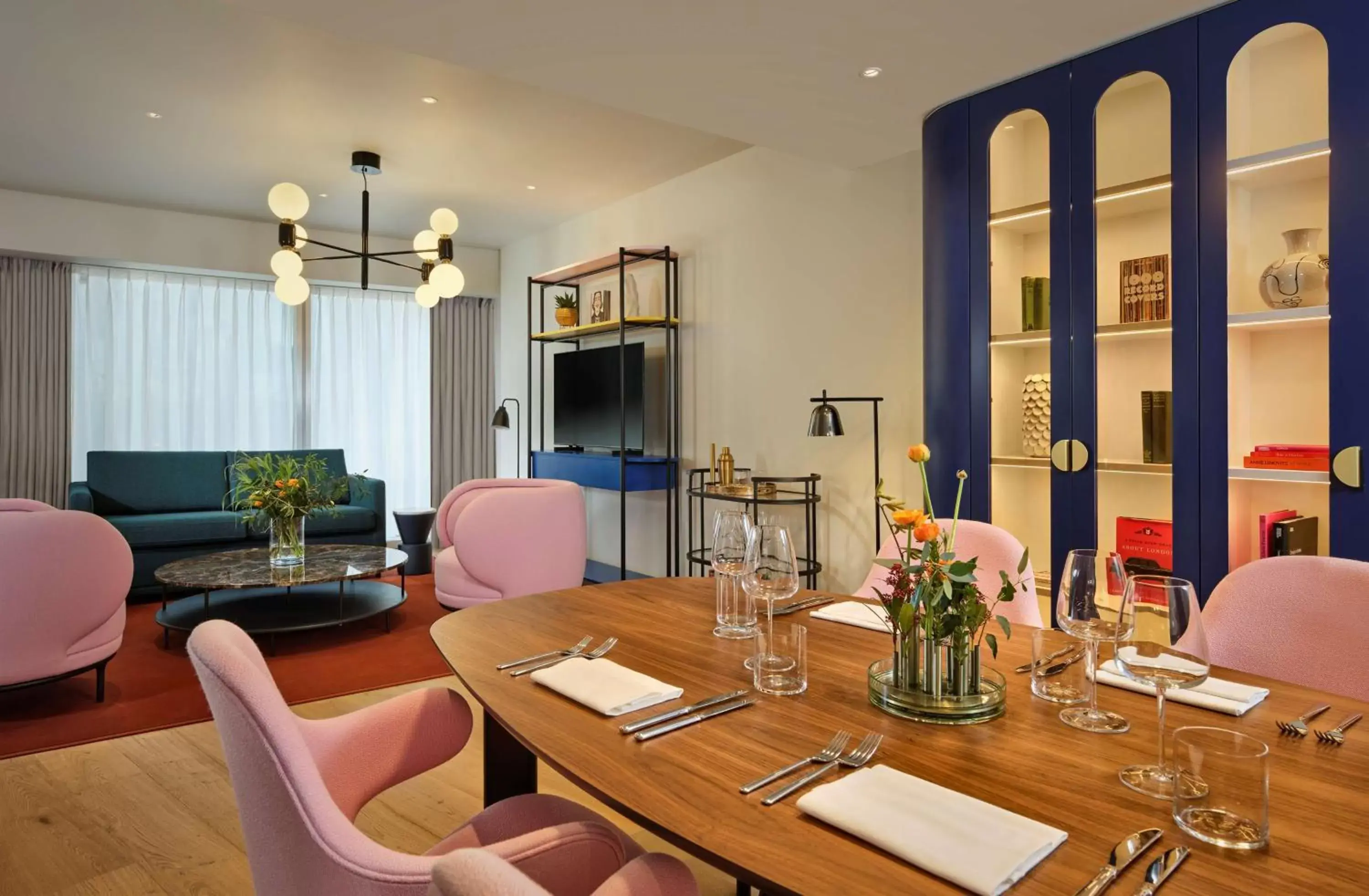 Photo of the whole room, Dining Area in art'otel London Battersea Power Station, Powered by Radisson Hotels
