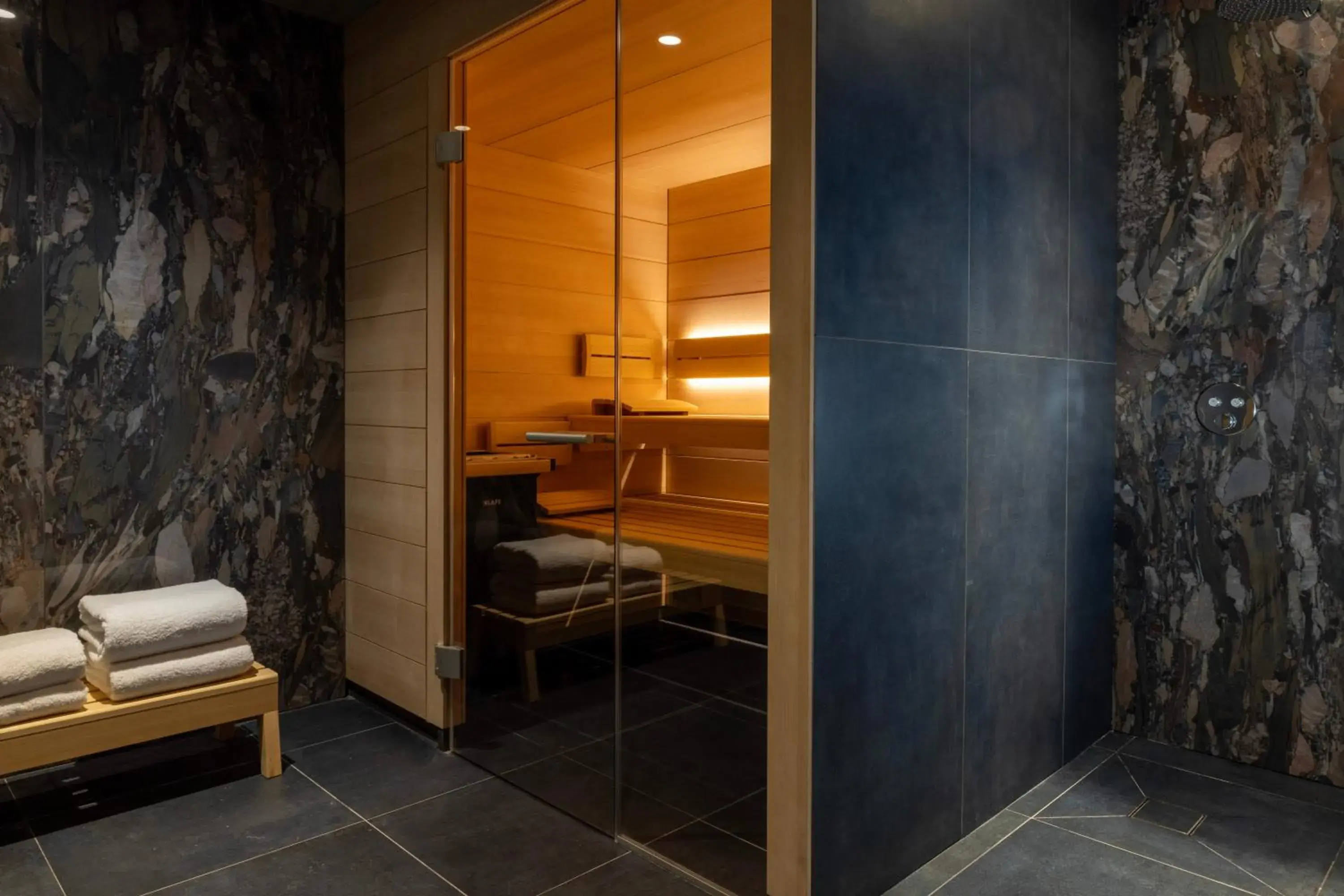 Steam room in Hotel des Carmes by Malone