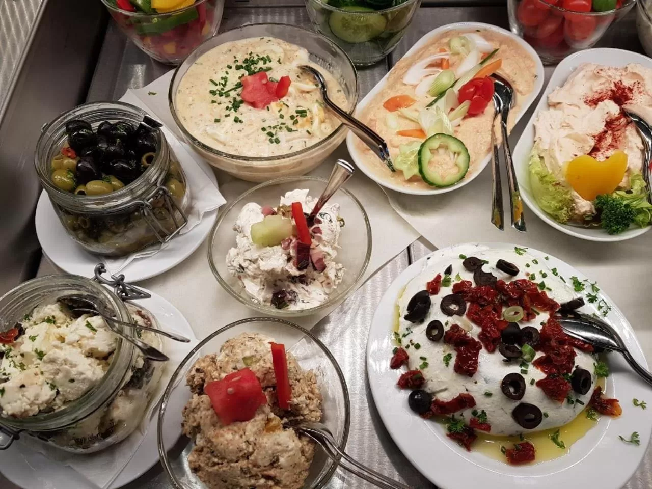 Buffet breakfast in Vital Hotel an der Therme GmbH