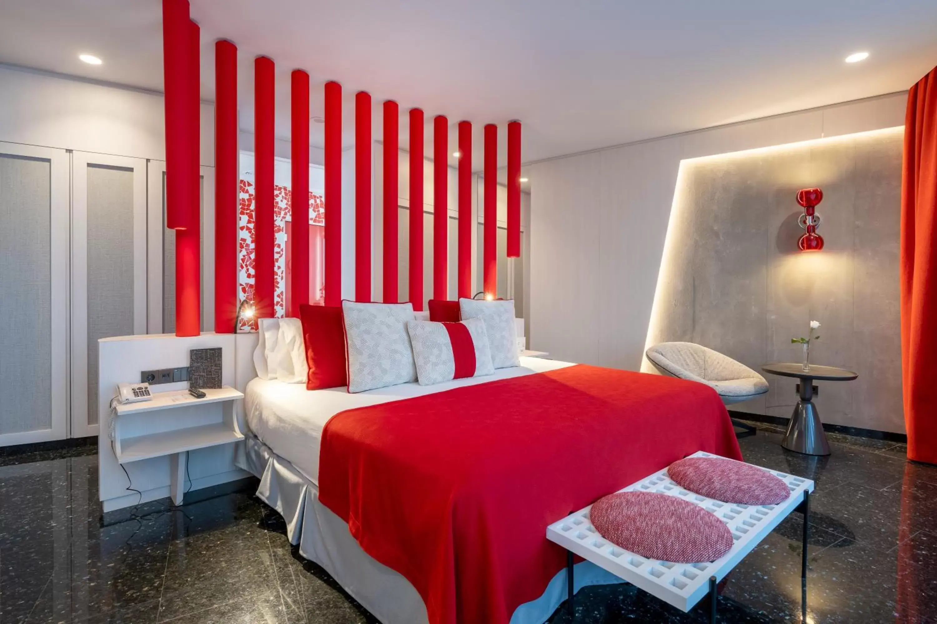 Bedroom, Bed in Hotel Porta Fira 4* Sup