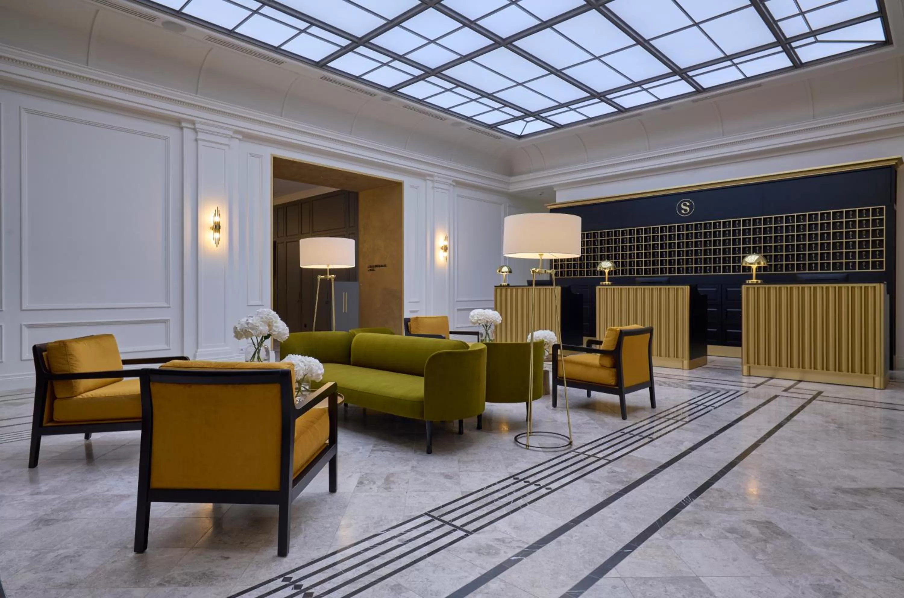 Lobby or reception in Hotel Saski Krakow Curio Collection by Hilton