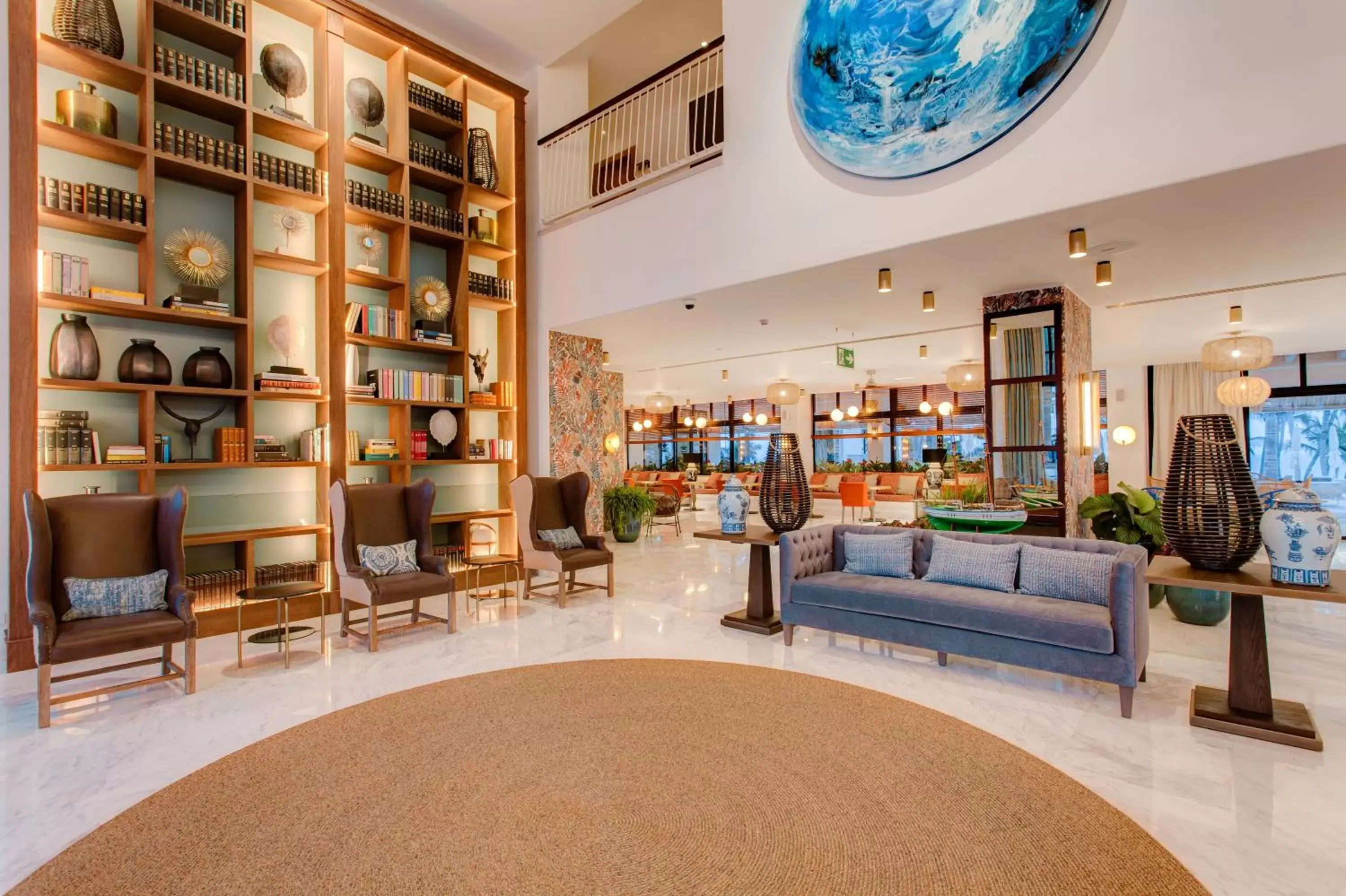 Lobby or reception in Hotel Fariones