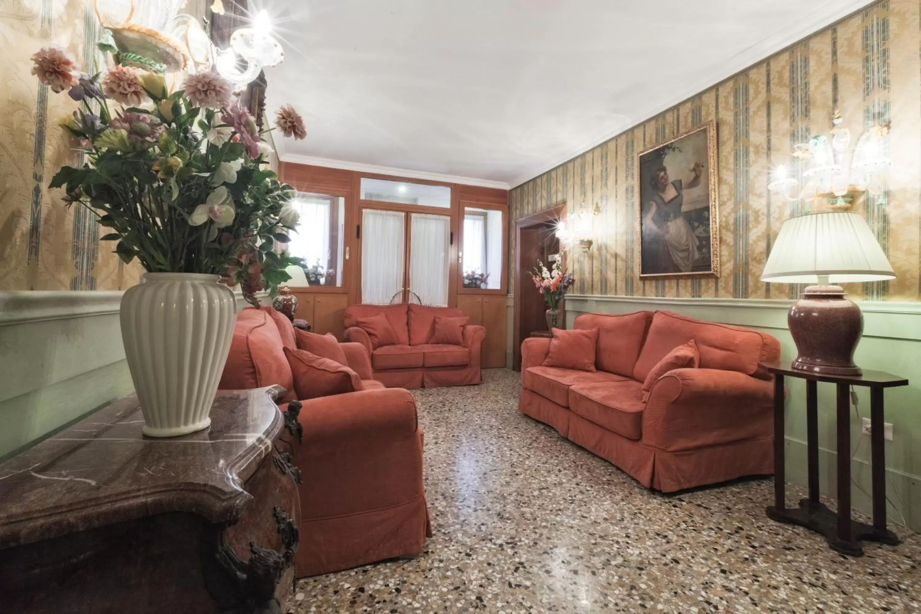 Lobby or reception, Seating Area in Palazzo Cendon Piano Antico
