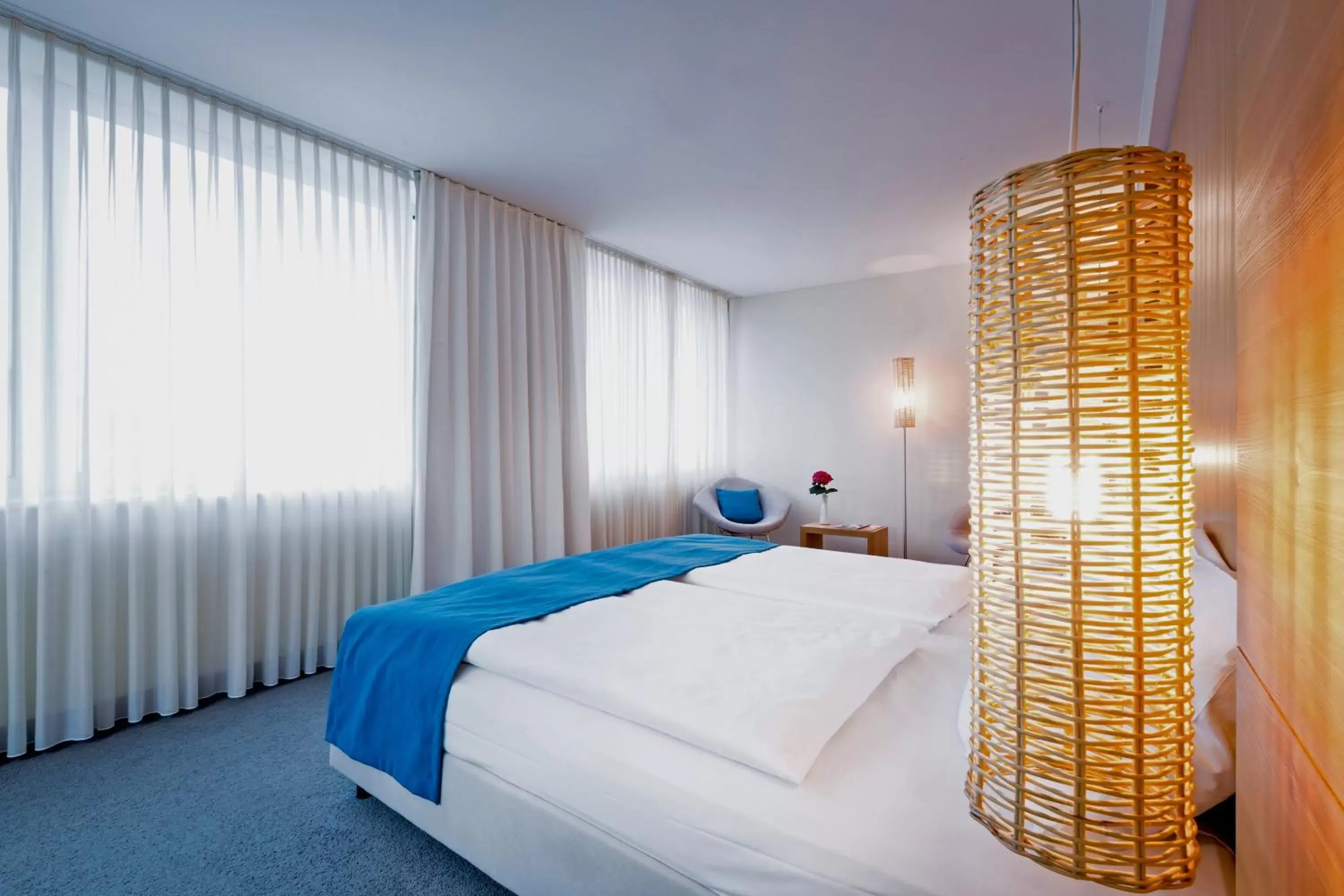 Photo of the whole room, Bed in Lindner Hotel Berlin Ku'damm, part of JdV by Hyatt