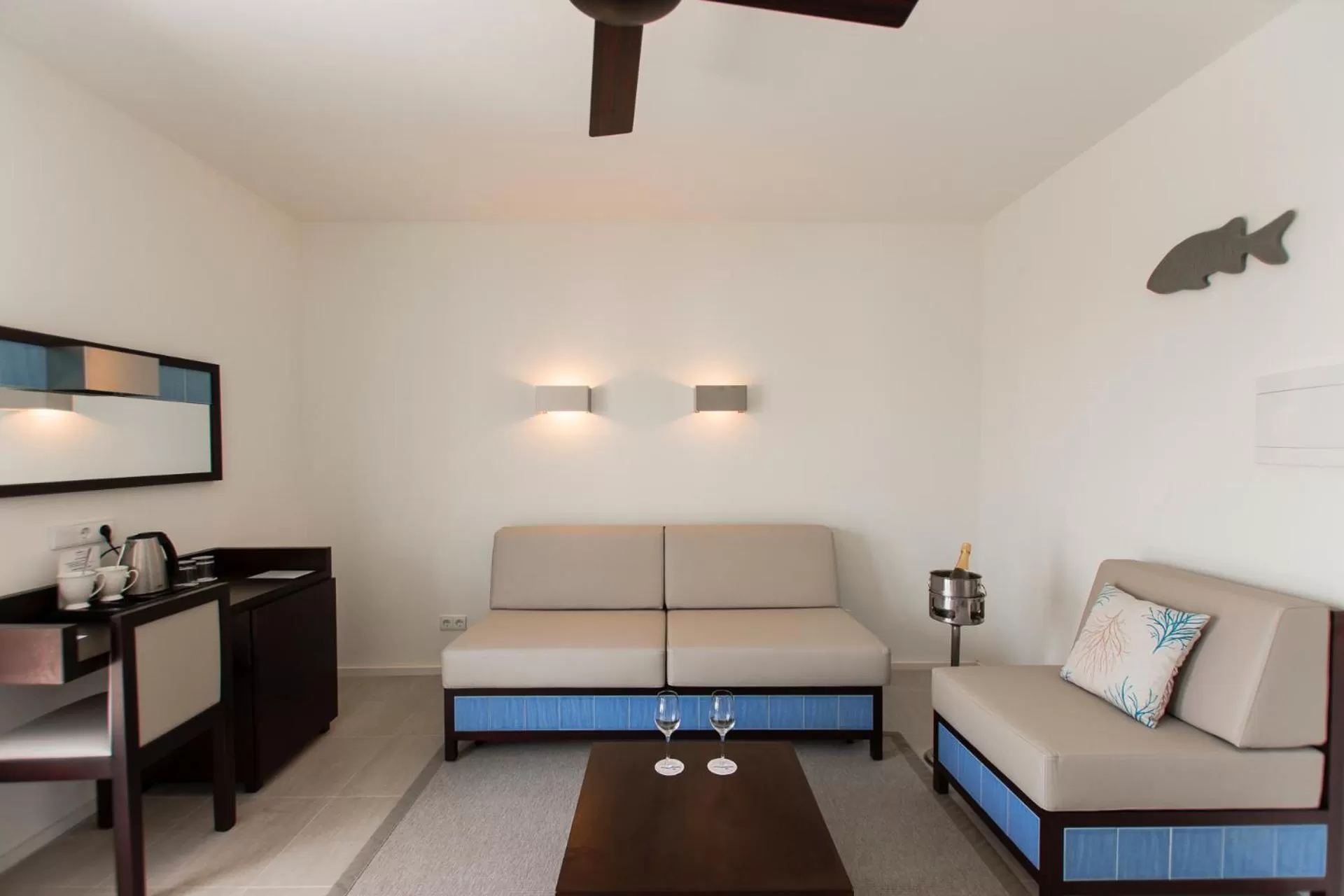 Living room in Hotel Dunas de Sal