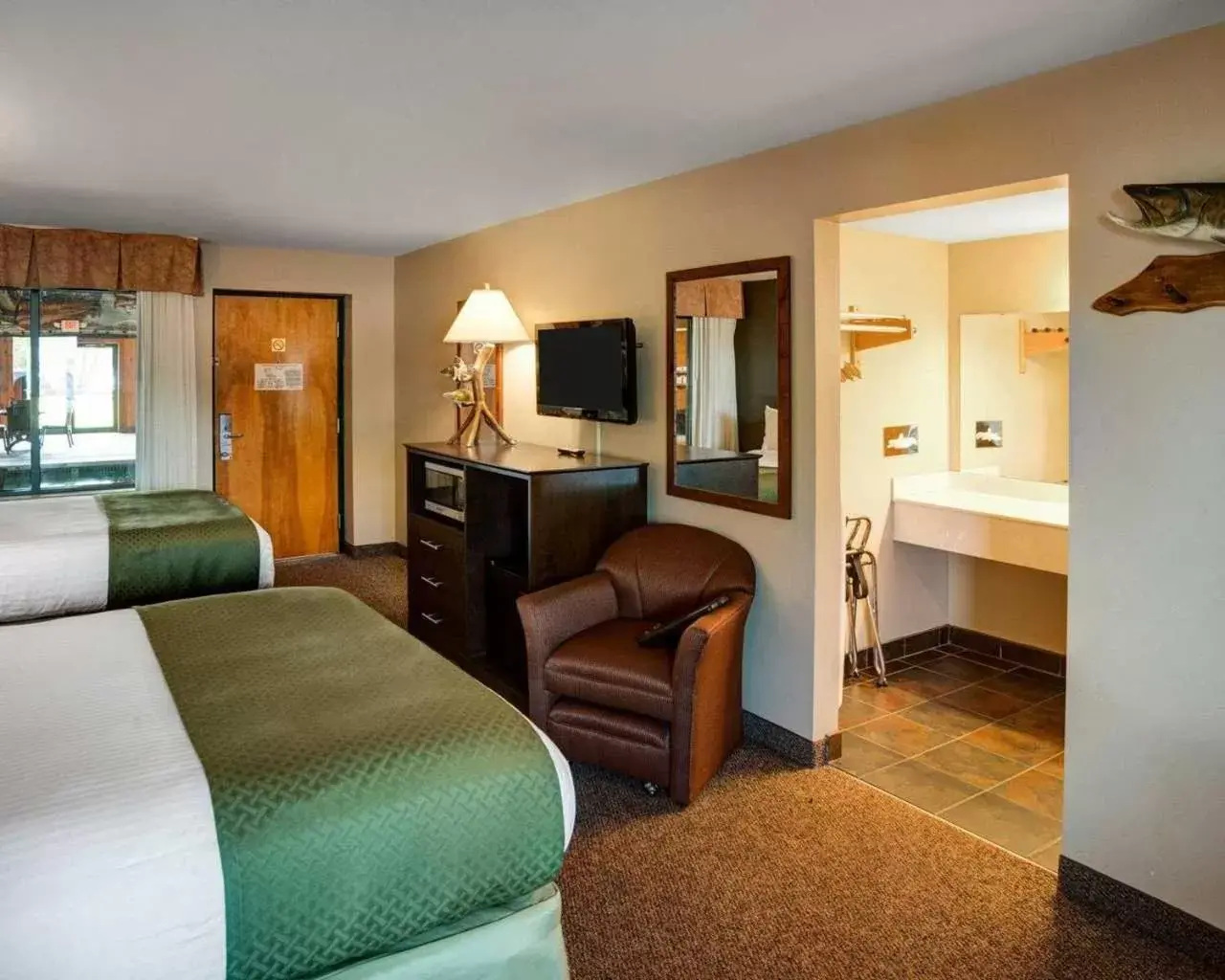 Bedroom in Quality Inn Ashland - Lake Superior