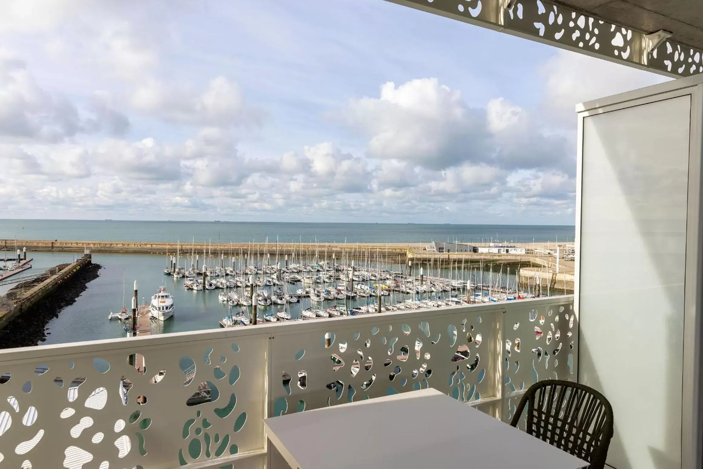 Balcony/Terrace in Hilton Garden Inn Le Havre Centre