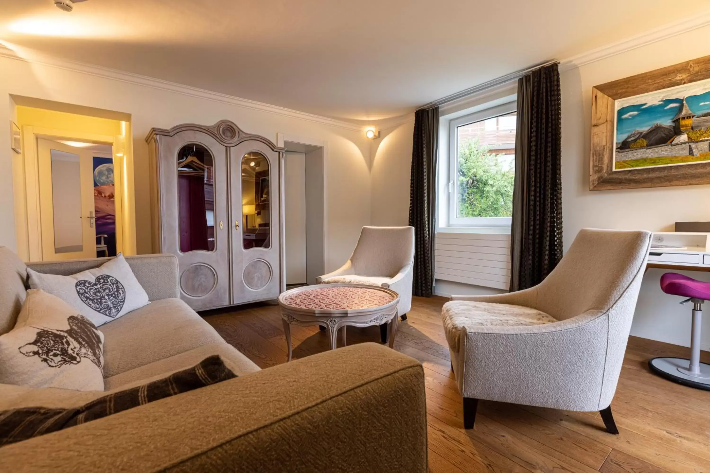 Living room, Seating Area in Home Hotel Arosa