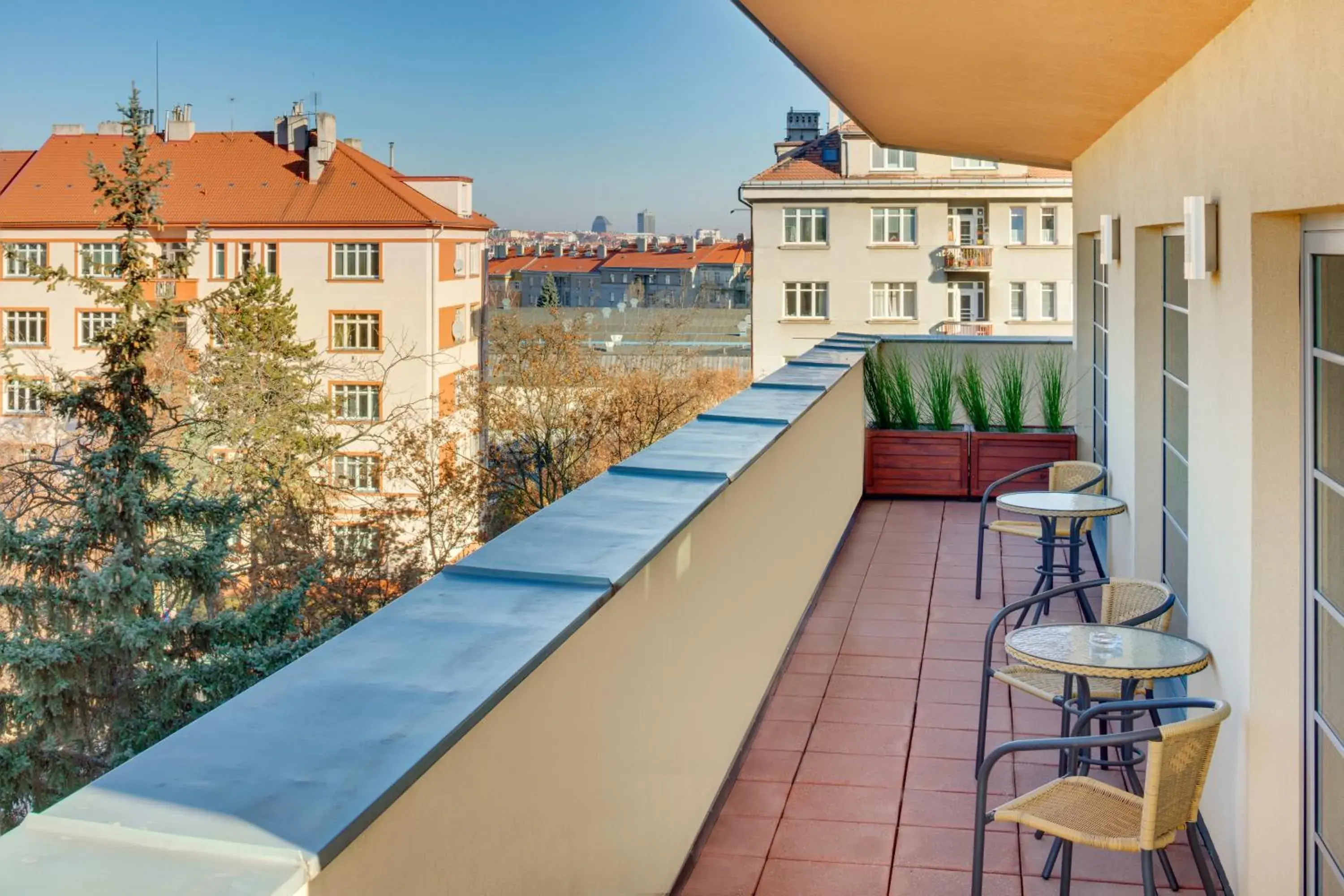 Balcony/Terrace in Hotel Oya