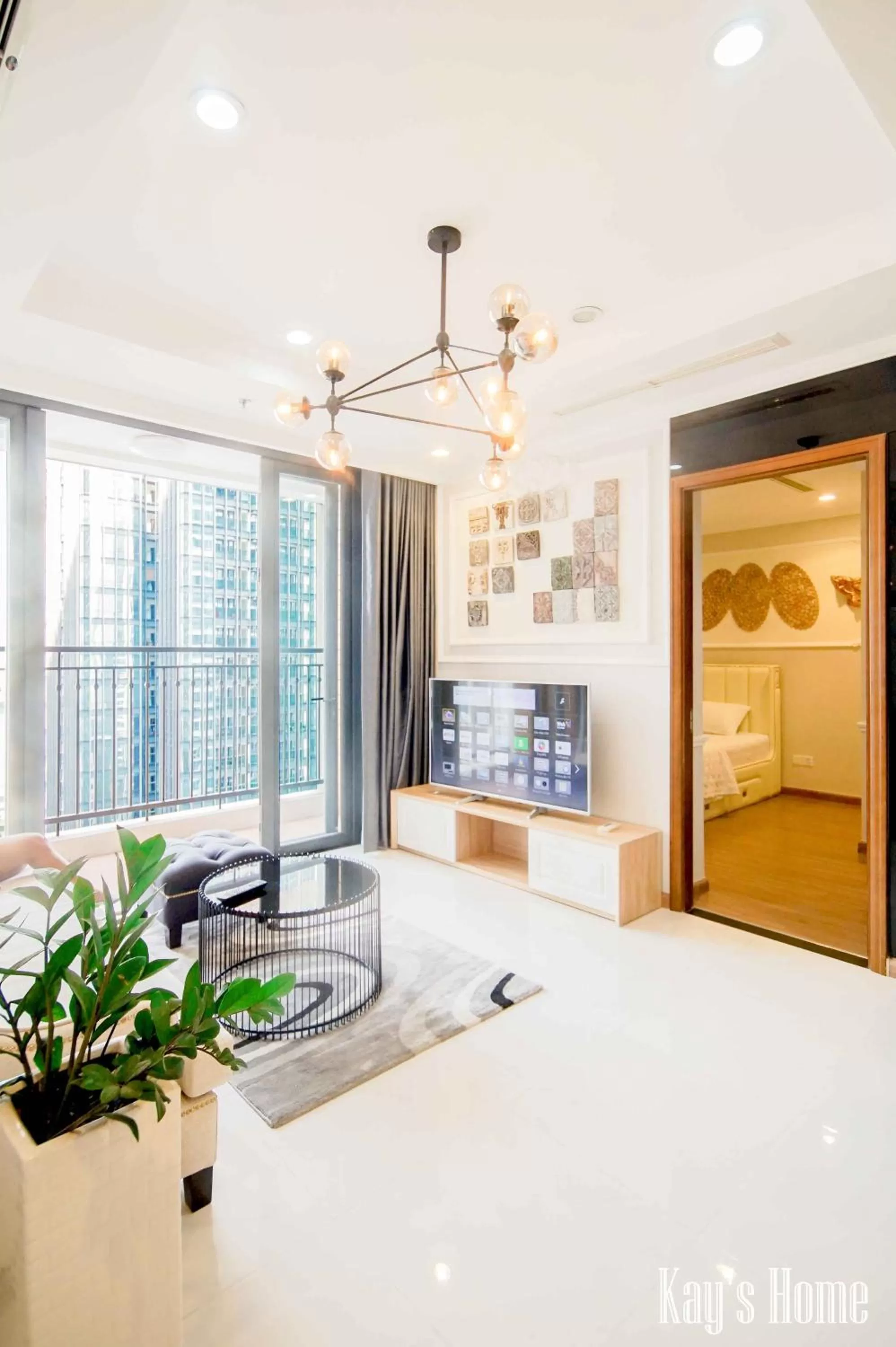 TV and multimedia in Vinhomes Central Park-Nice Homes