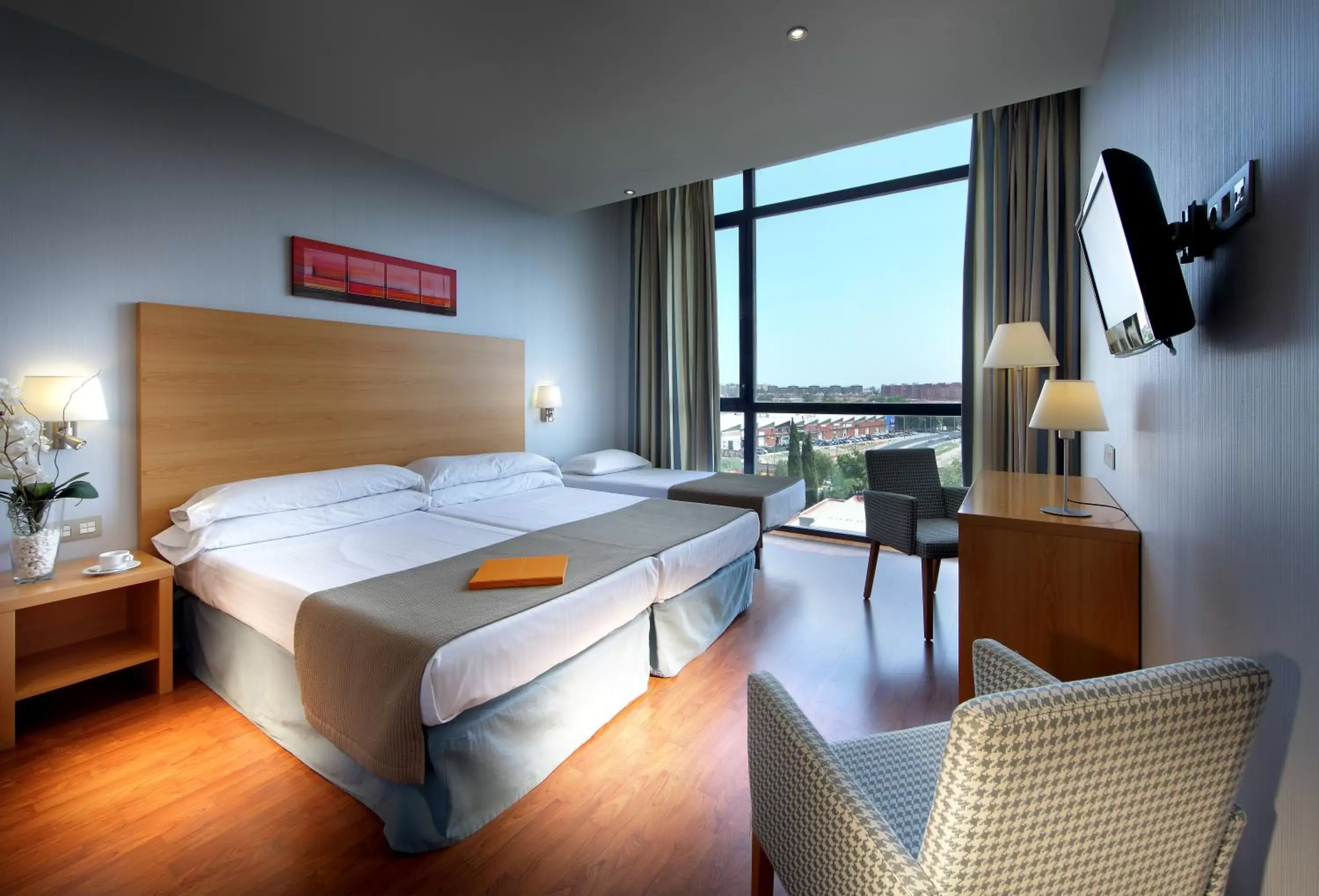 Bed in Exe Sevilla Palmera Bed in Exe Sevilla Palmera