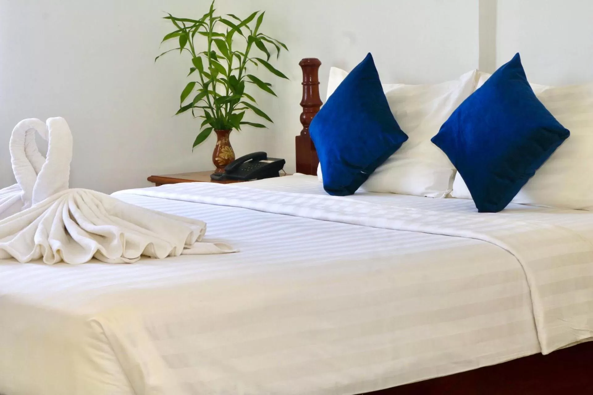 Bed in The Blanc Residence