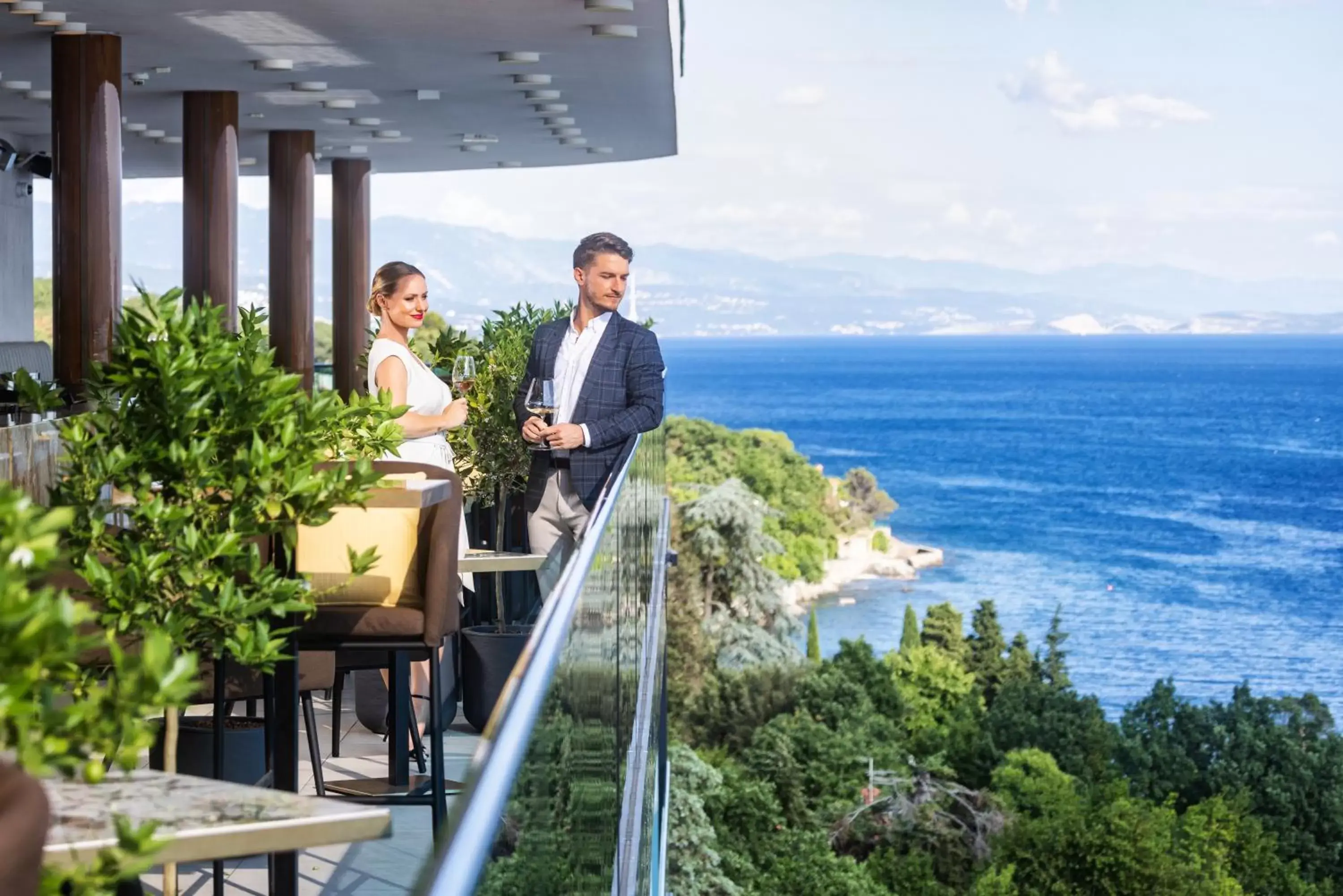 Sea view in Hilton Rijeka Costabella Beach Resort And Spa Sea view in Hilton Rijeka Costabella Beach Resort And Spa