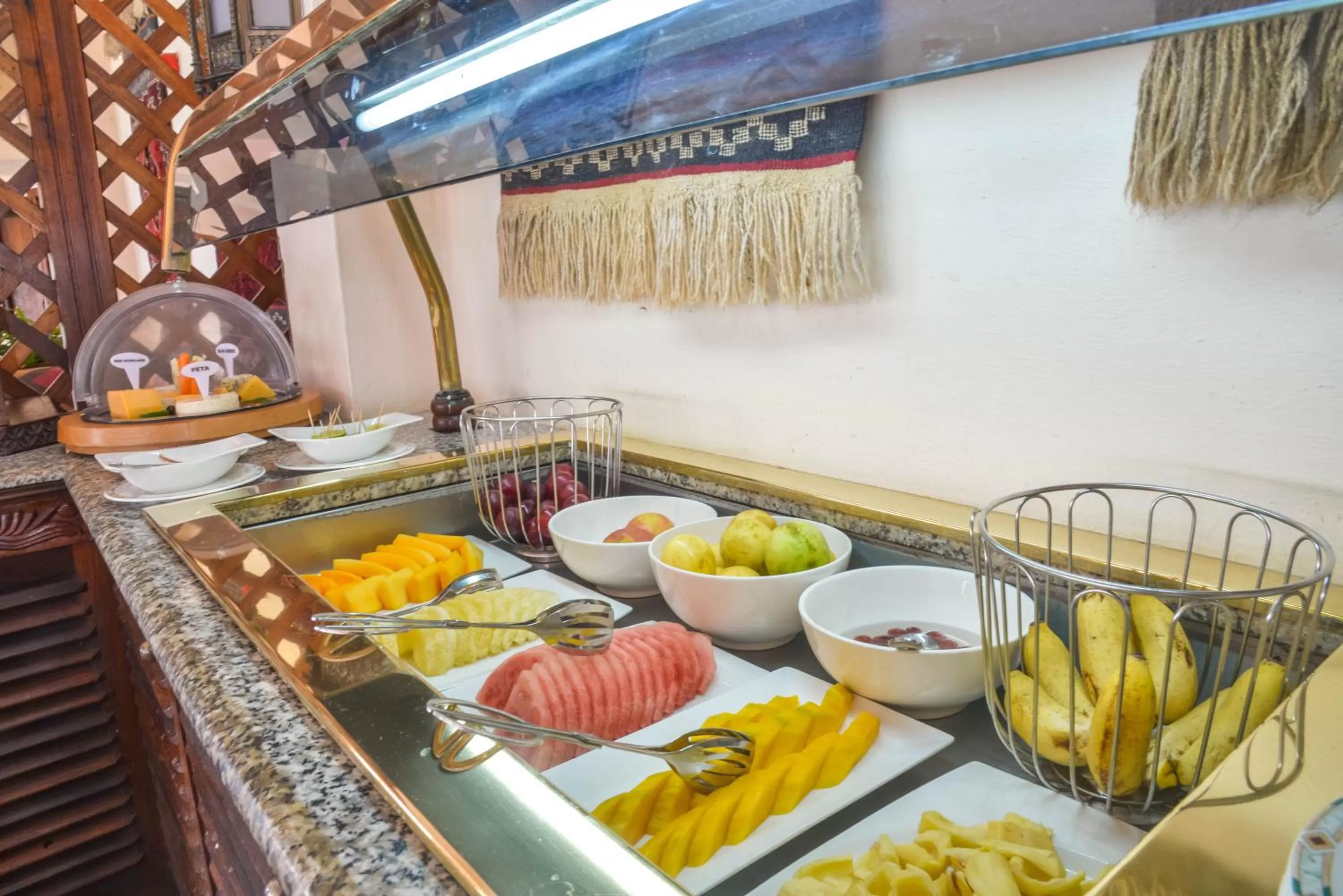 Food close-up in Zanzibar Serena Hotel