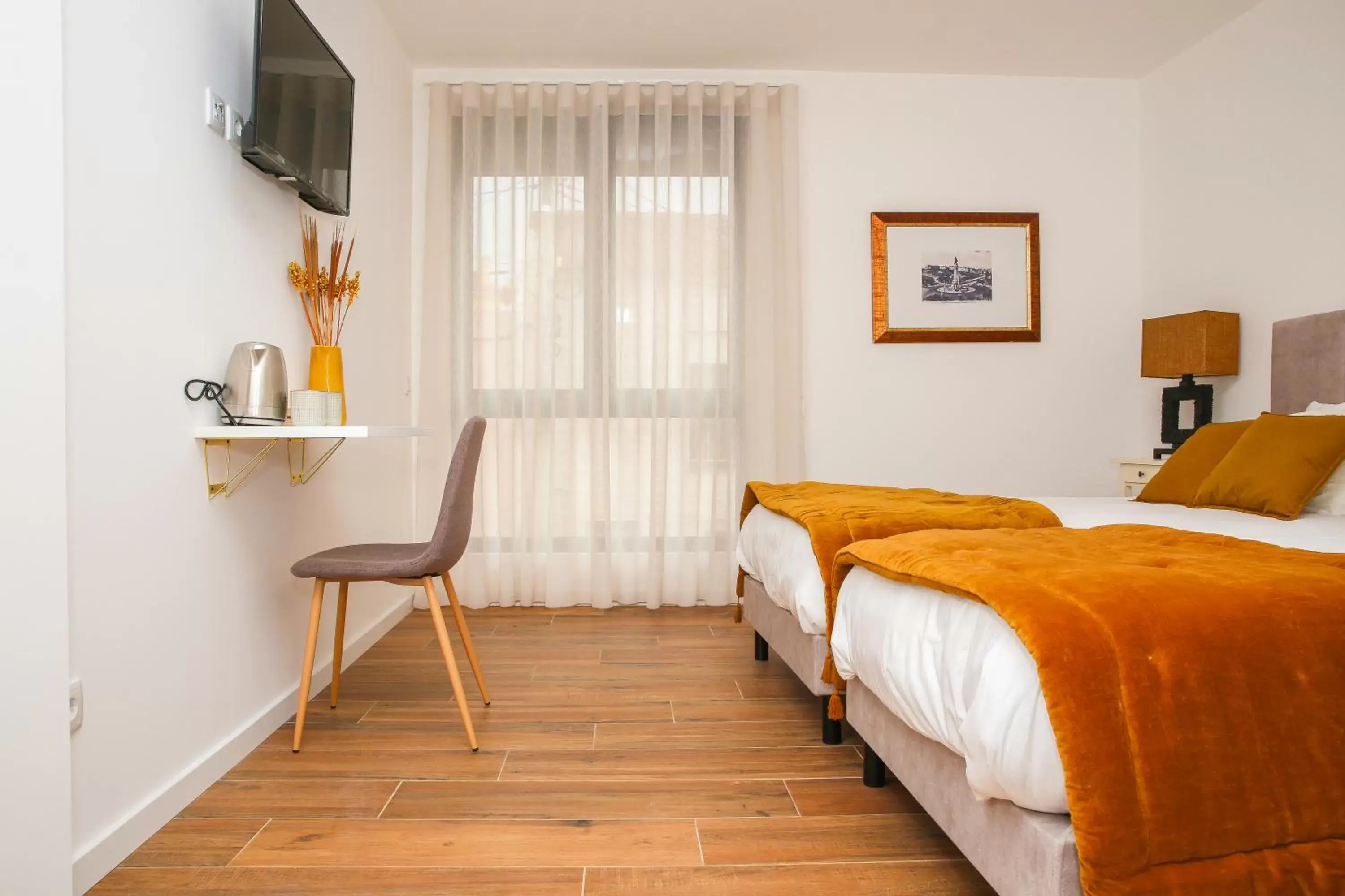 Bed in Pata da Gaivota Boutique House