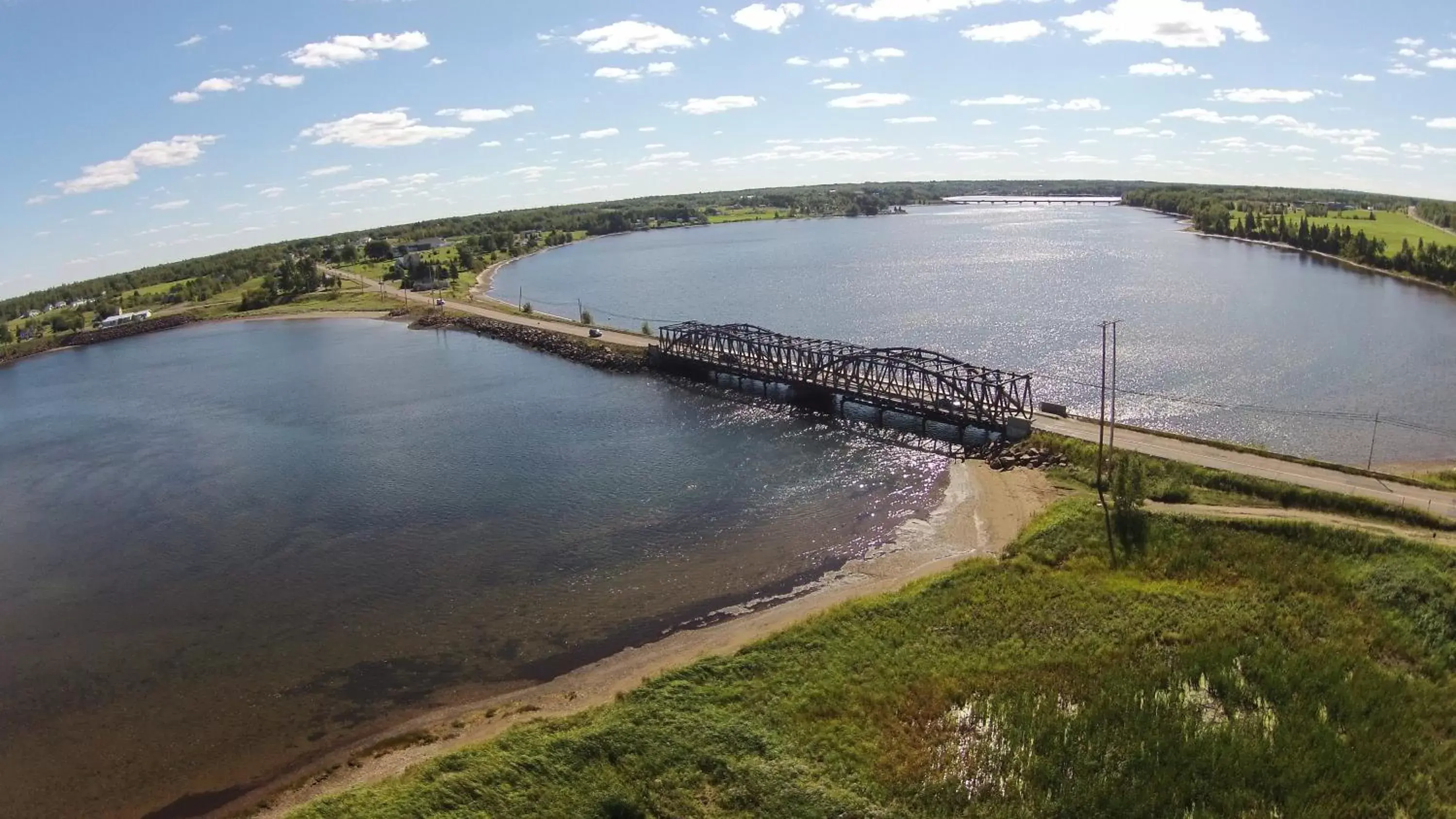 Natural landscape, Bird's-eye View in Bouctouche Bay Inn