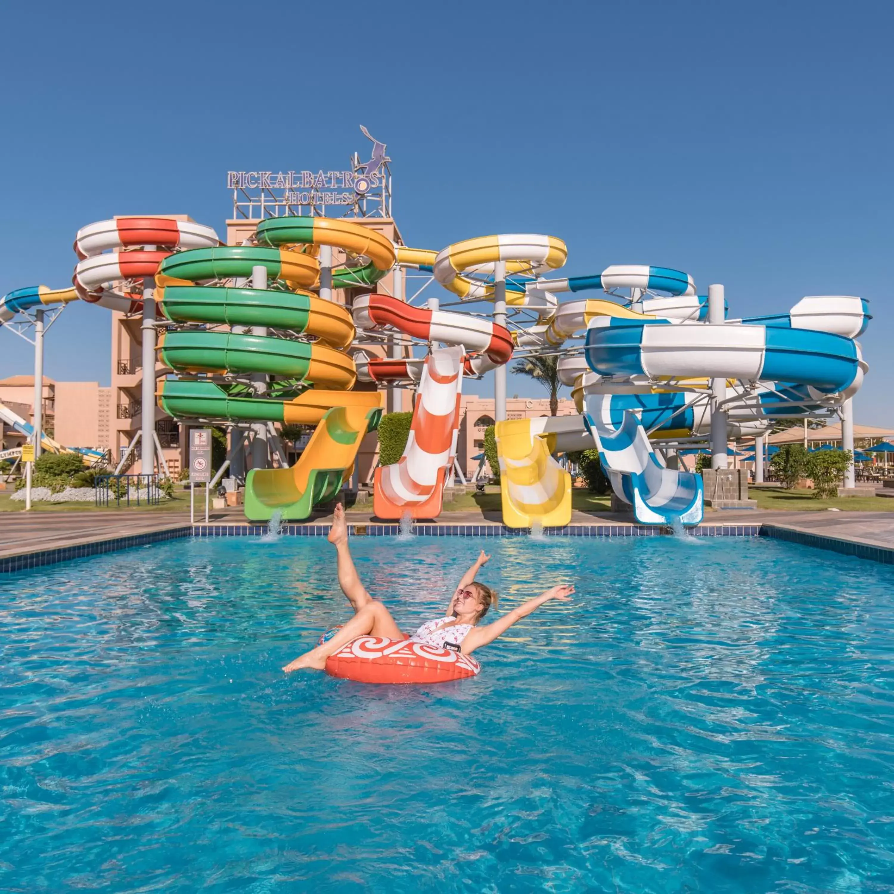 Aqua park, Water Park in Pickalbatros Aqua Park Resort - Hurghada