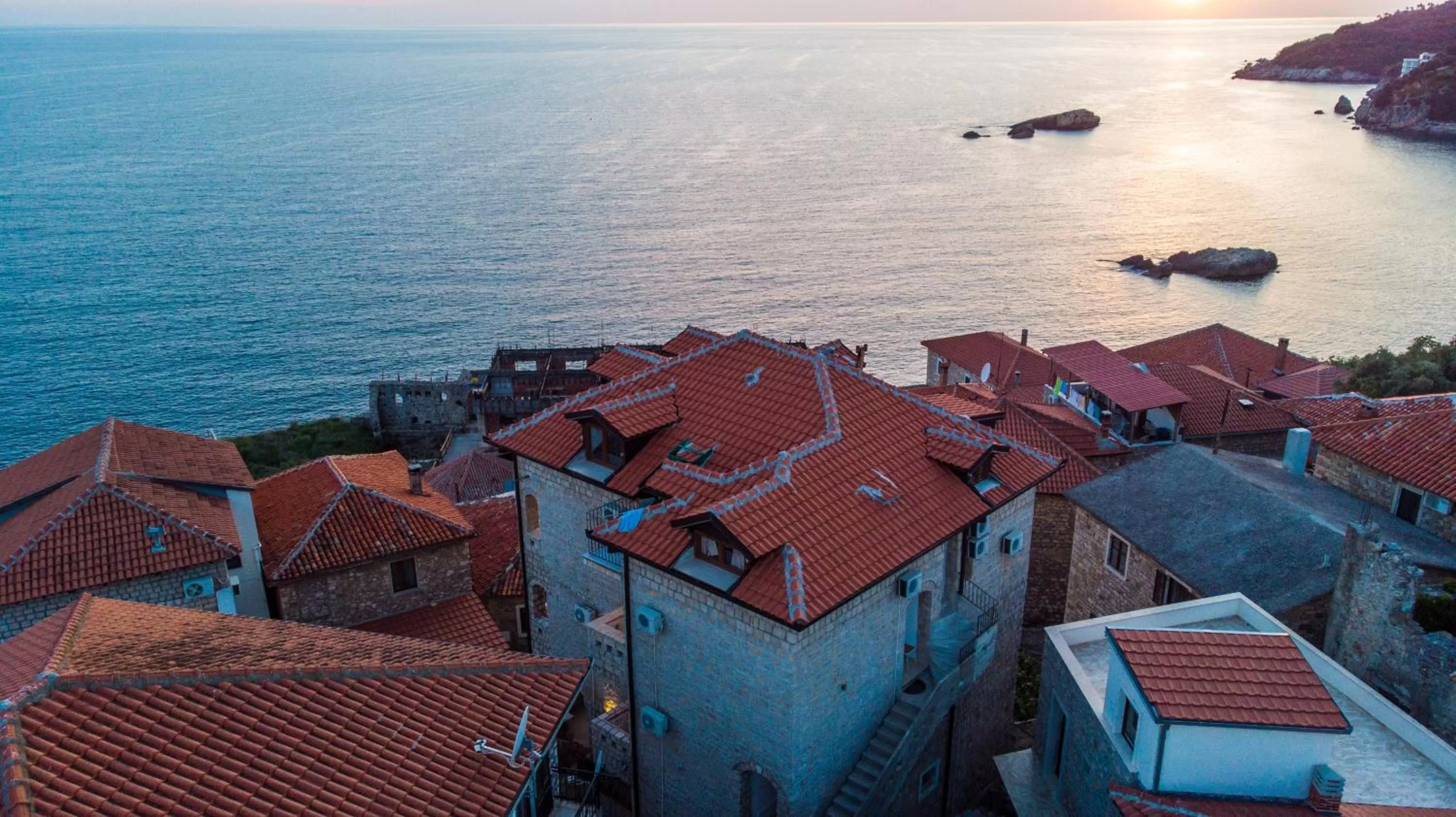 Bird's eye view in Villa Dulcinea