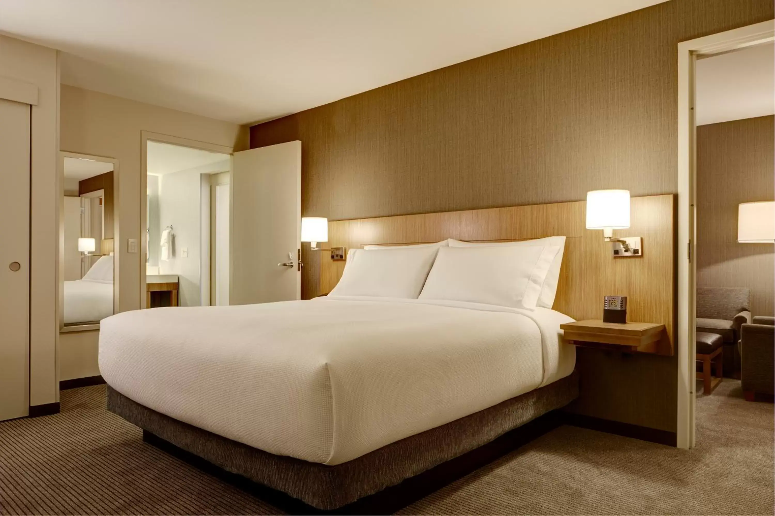 King Suite with Roll-In Shower - Disability Access in Hyatt Place Madison/Verona