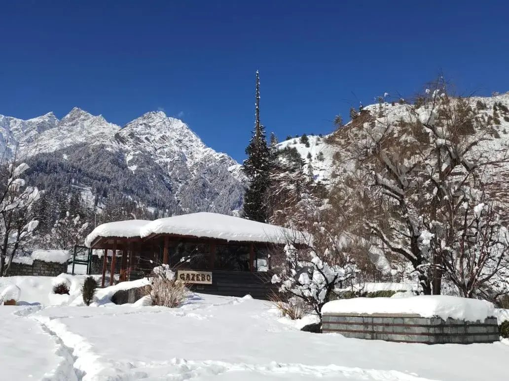 Winter in Solang Valley Resort