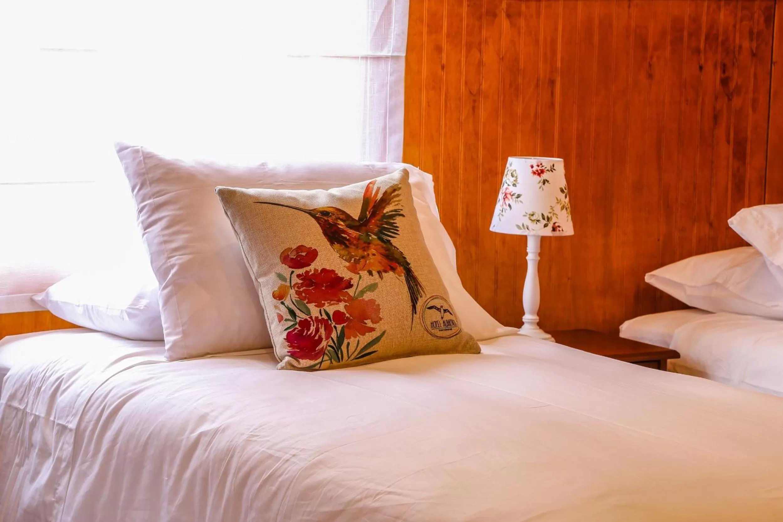 Bed in Hotel Albatros