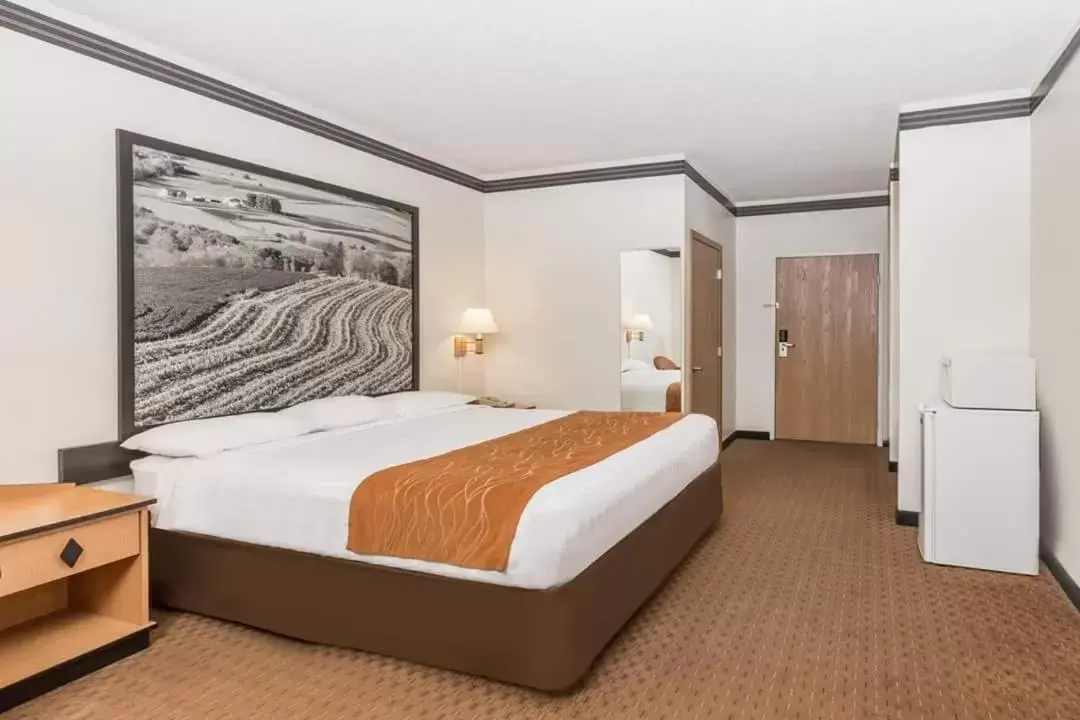 Bed in Americas Best Value Inn & Suites Atlantic Bed in Americas Best Value Inn & Suites Atlantic