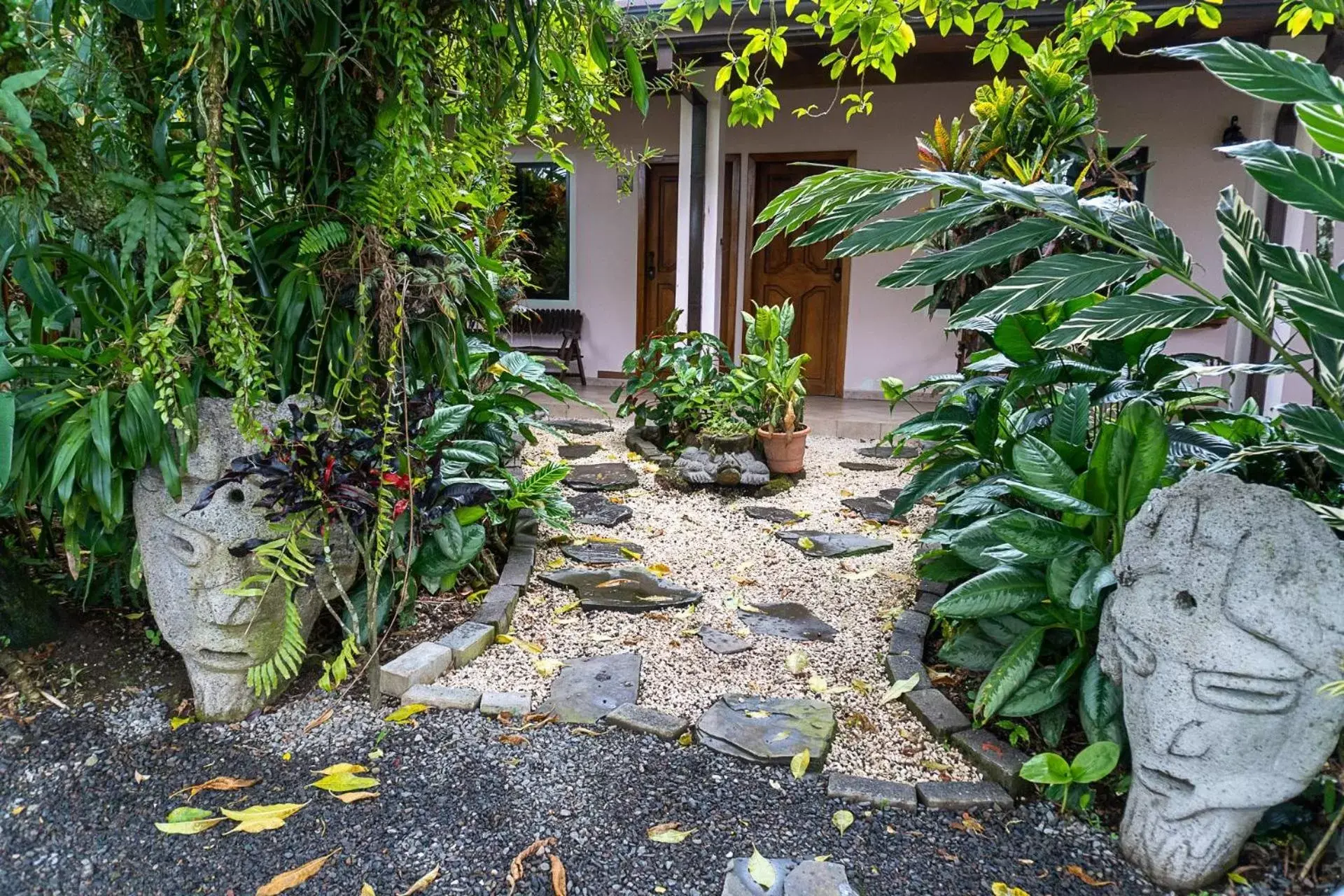 Garden view in Hotel Arte Natura