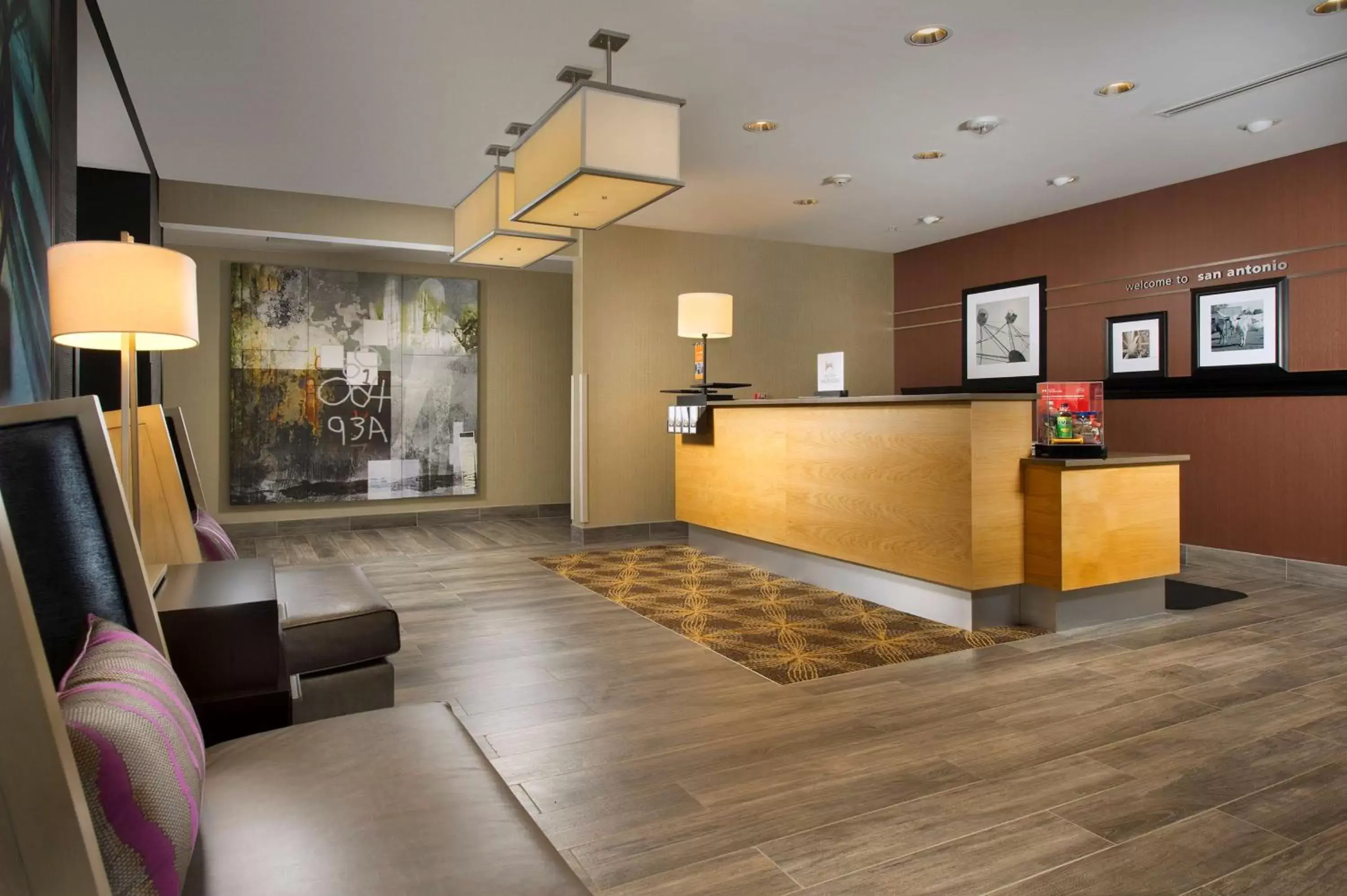 Lobby or reception, Lobby/Reception in Hampton Inn & Suites San Antonio Northwest/Medical Center