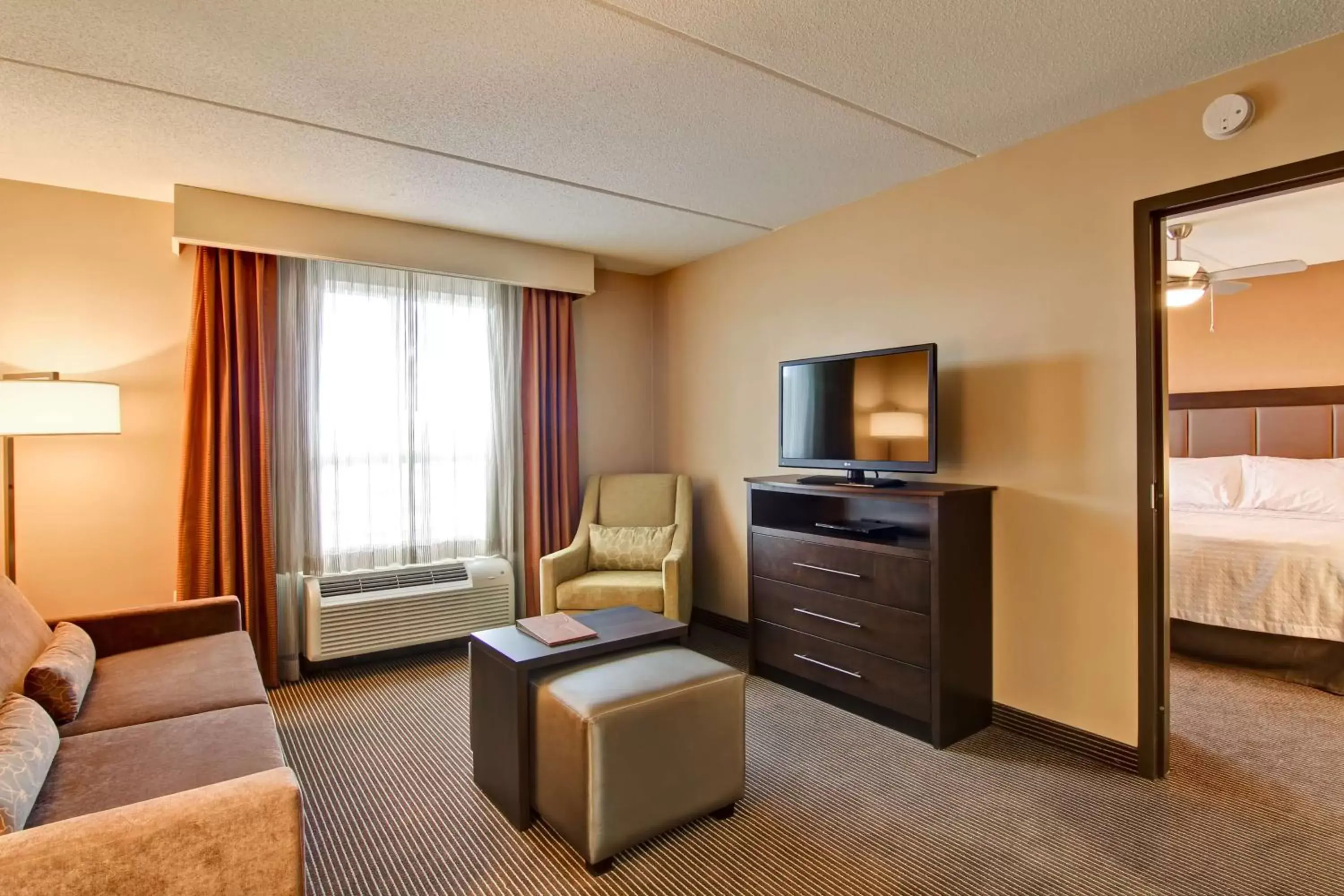 View (from property/room), TV/Entertainment Center in Homewood Suites by Hilton Waterloo/St. Jacobs