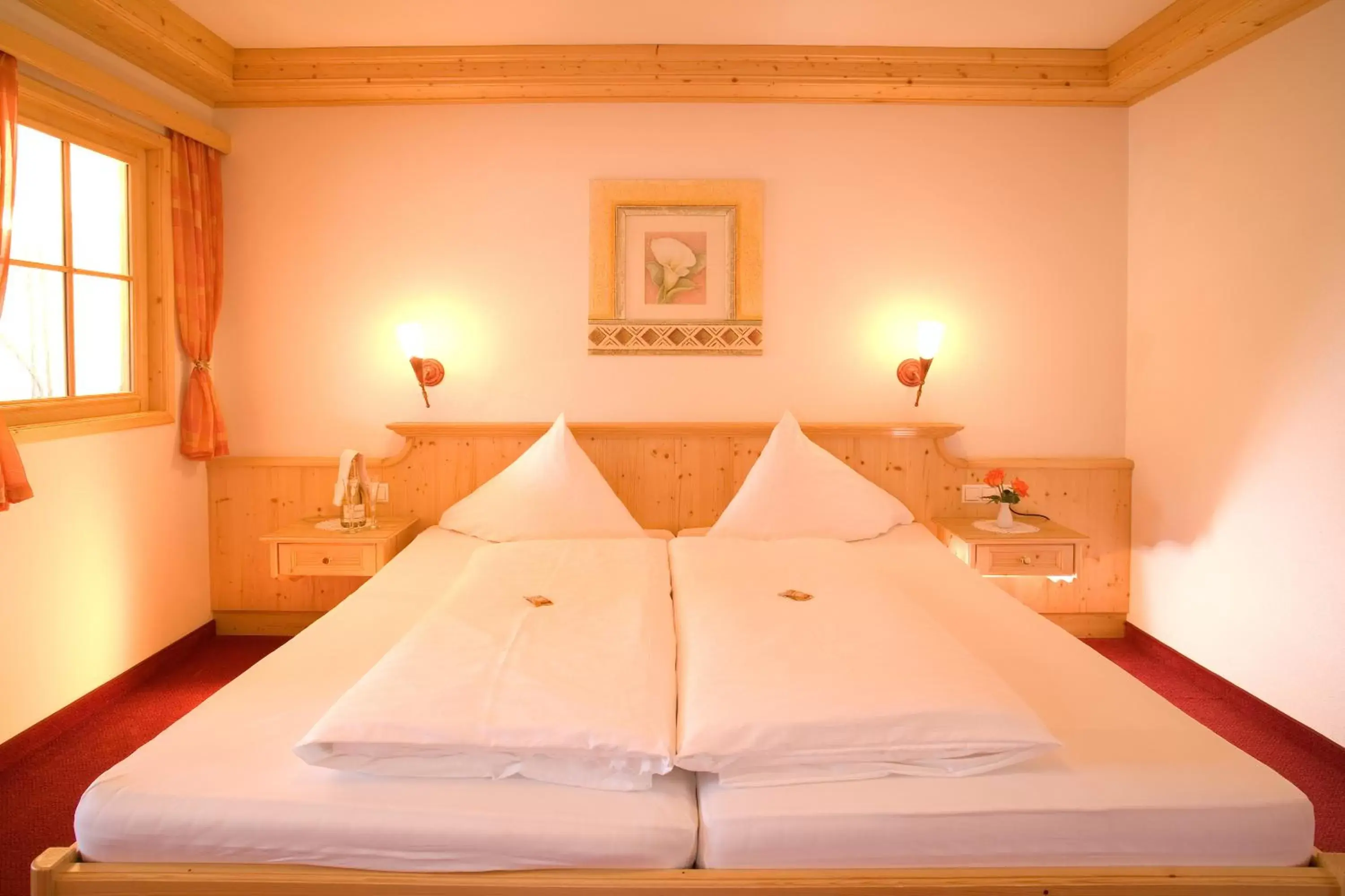 Bed, Room Photo in Hotel Alpenpanorama