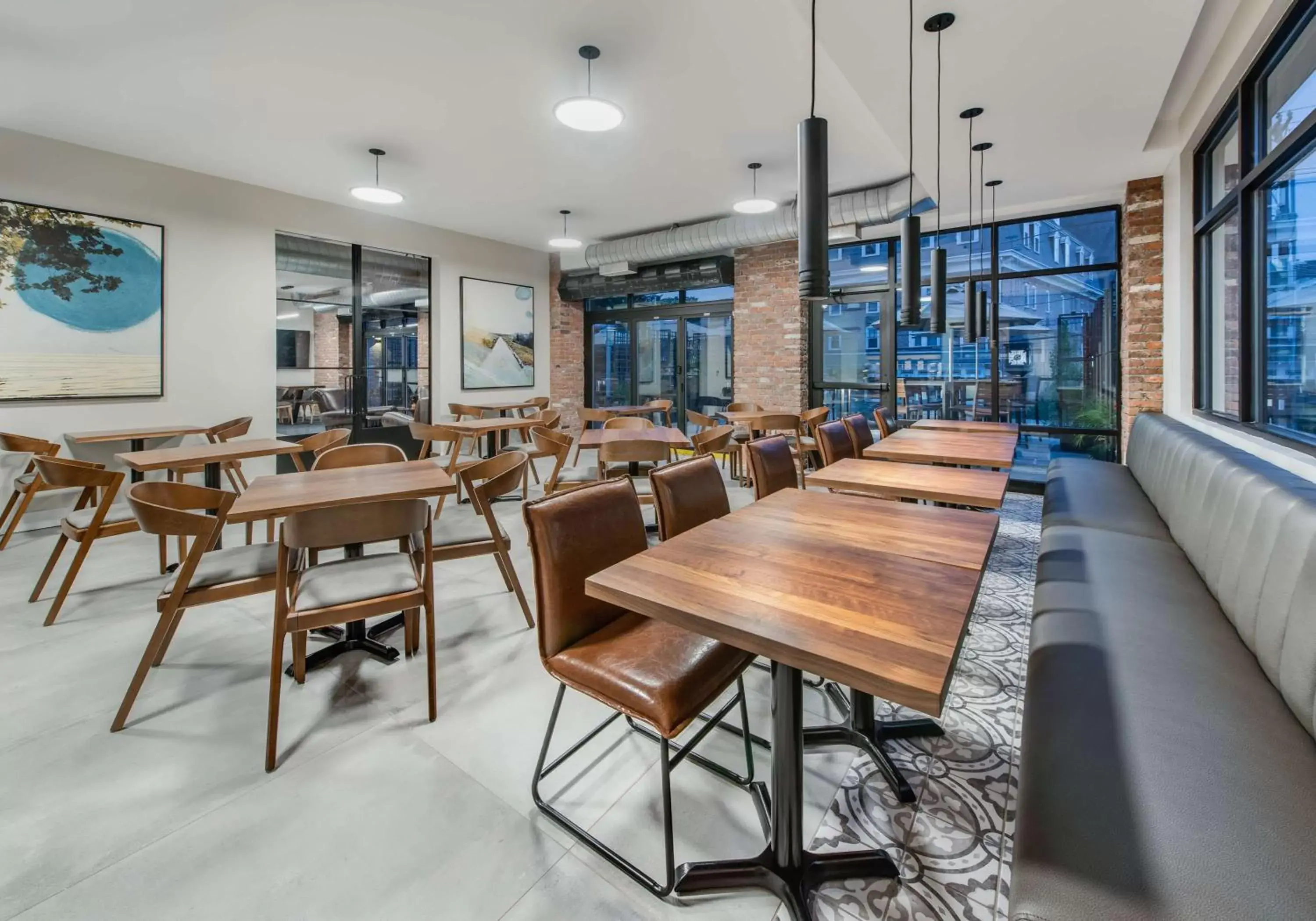 Lobby or reception, Restaurant/Places to Eat in Hyatt Place Newark-Main Street