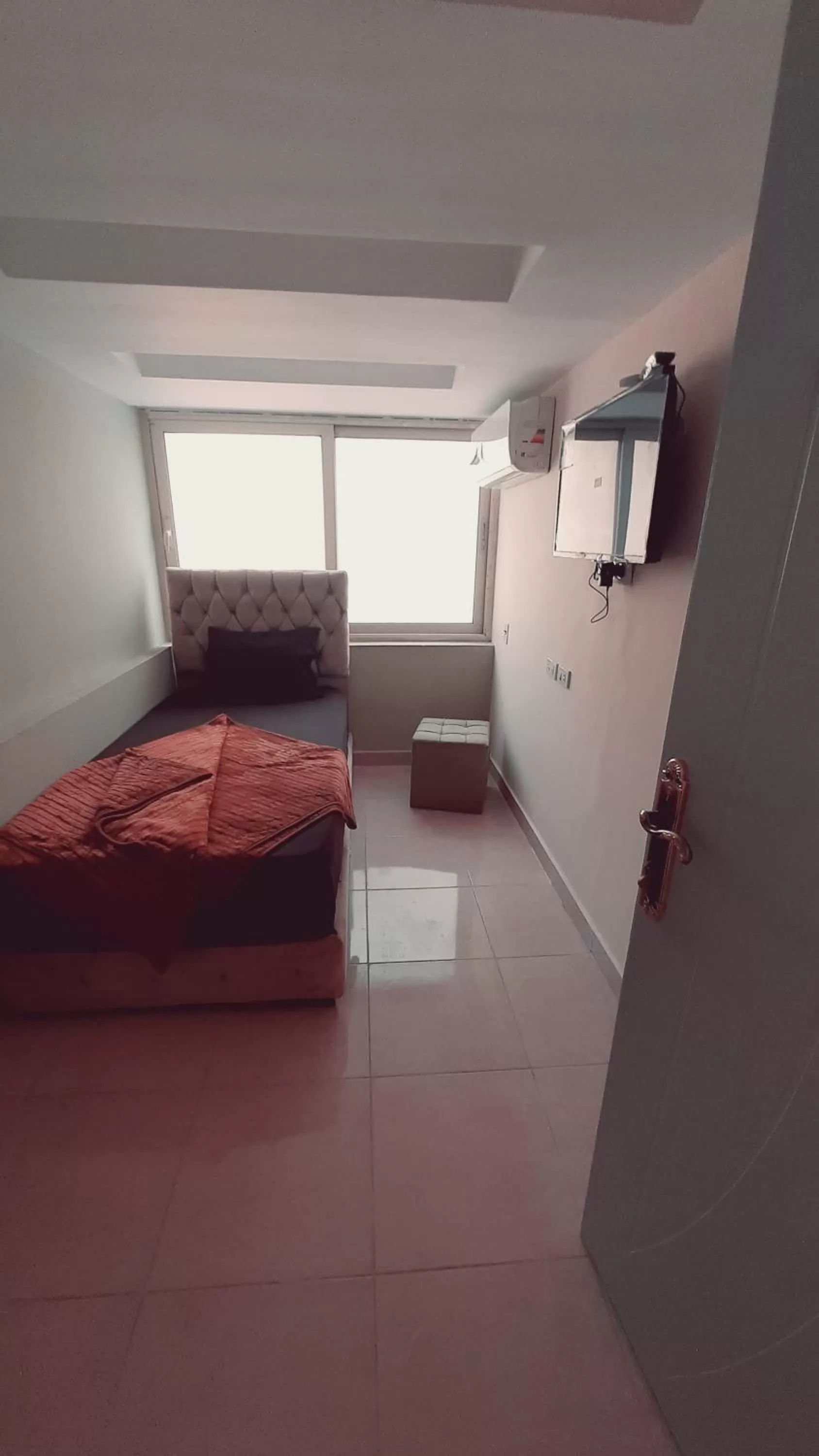 Bed in Blue Eyes Hotel