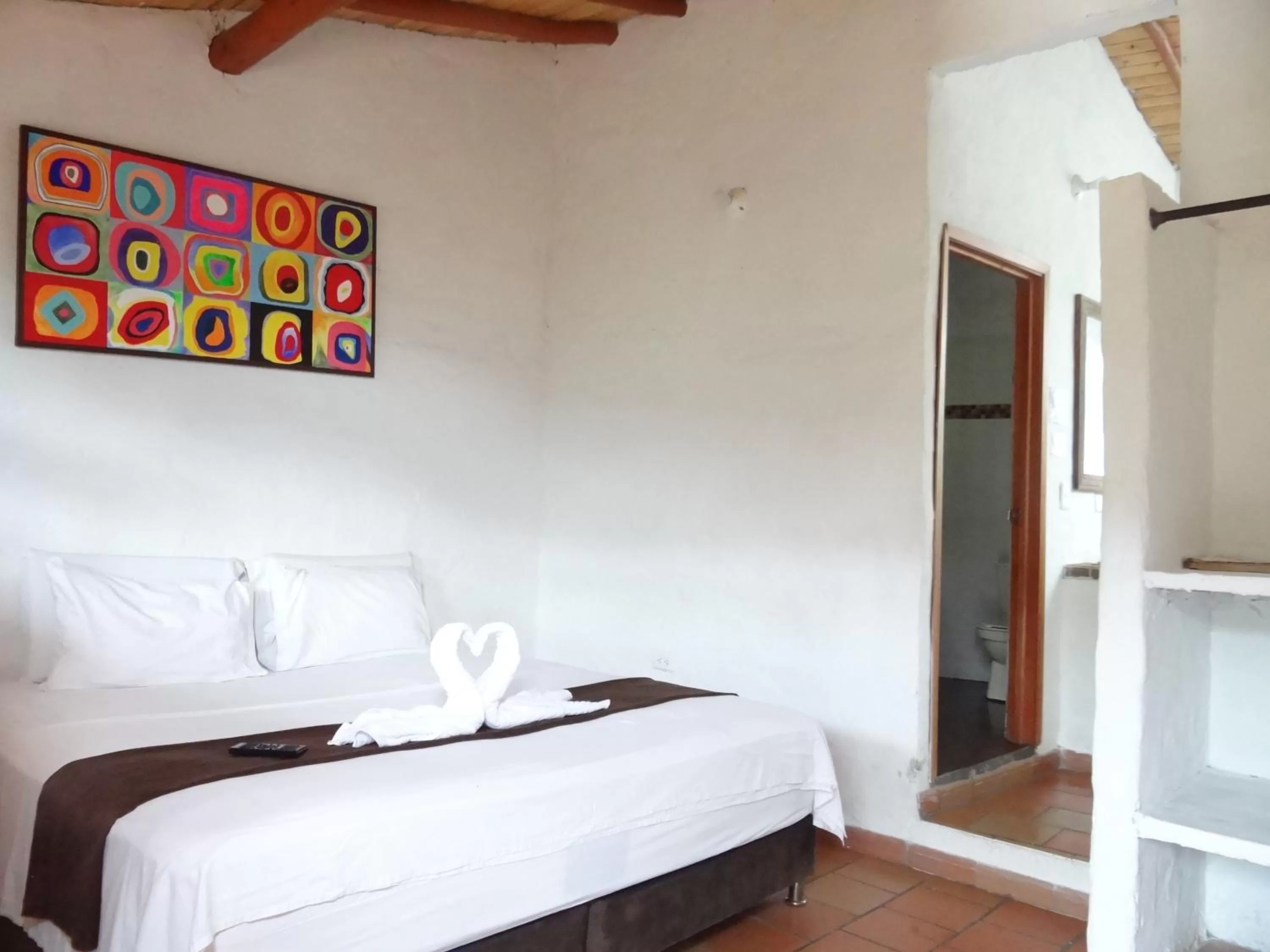 Bed in Hotel Terrazas de la Candelaria