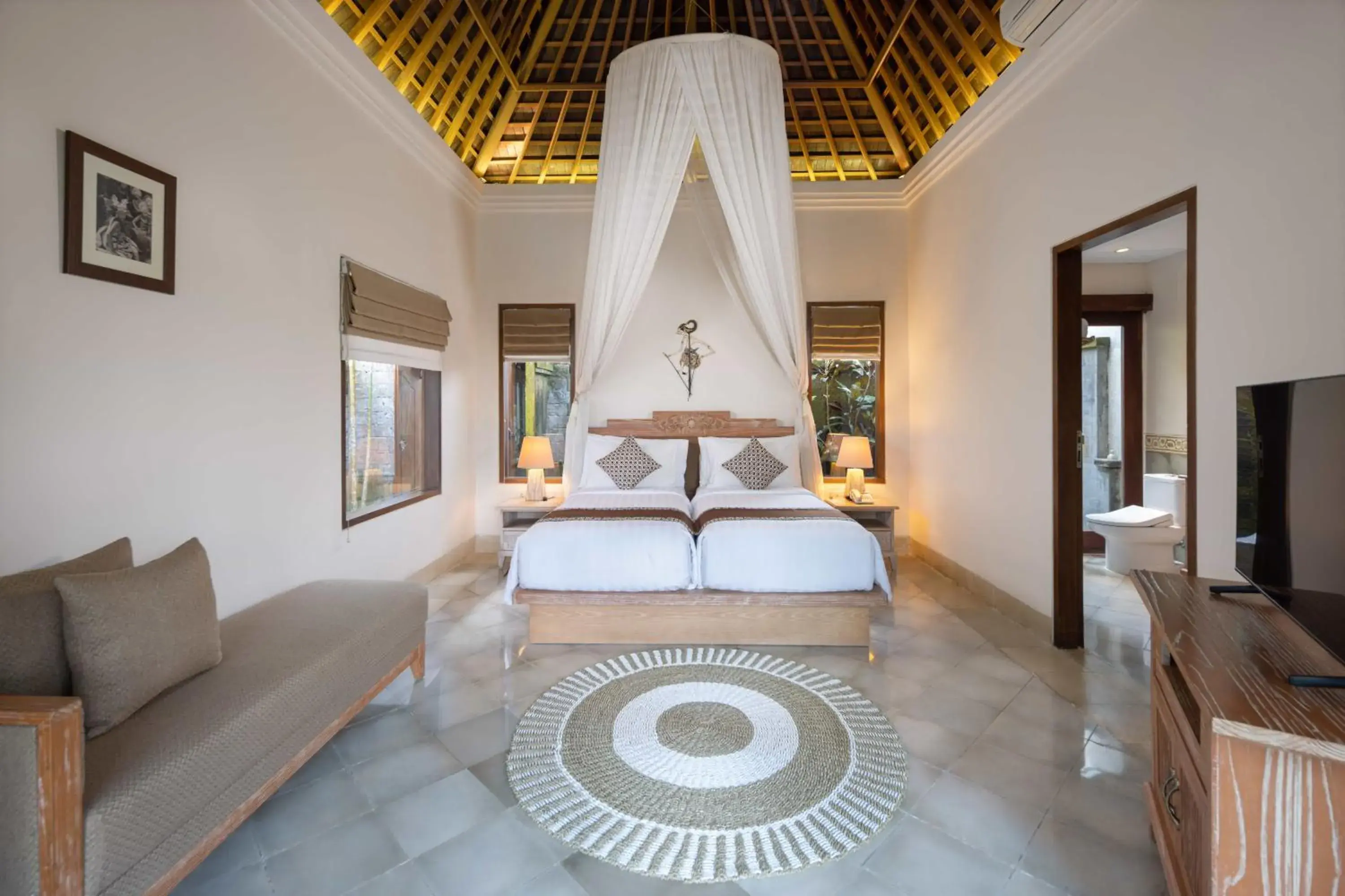 Property building, Bed in Visesa Ubud Resort Property building, Bed in Visesa Ubud Resort