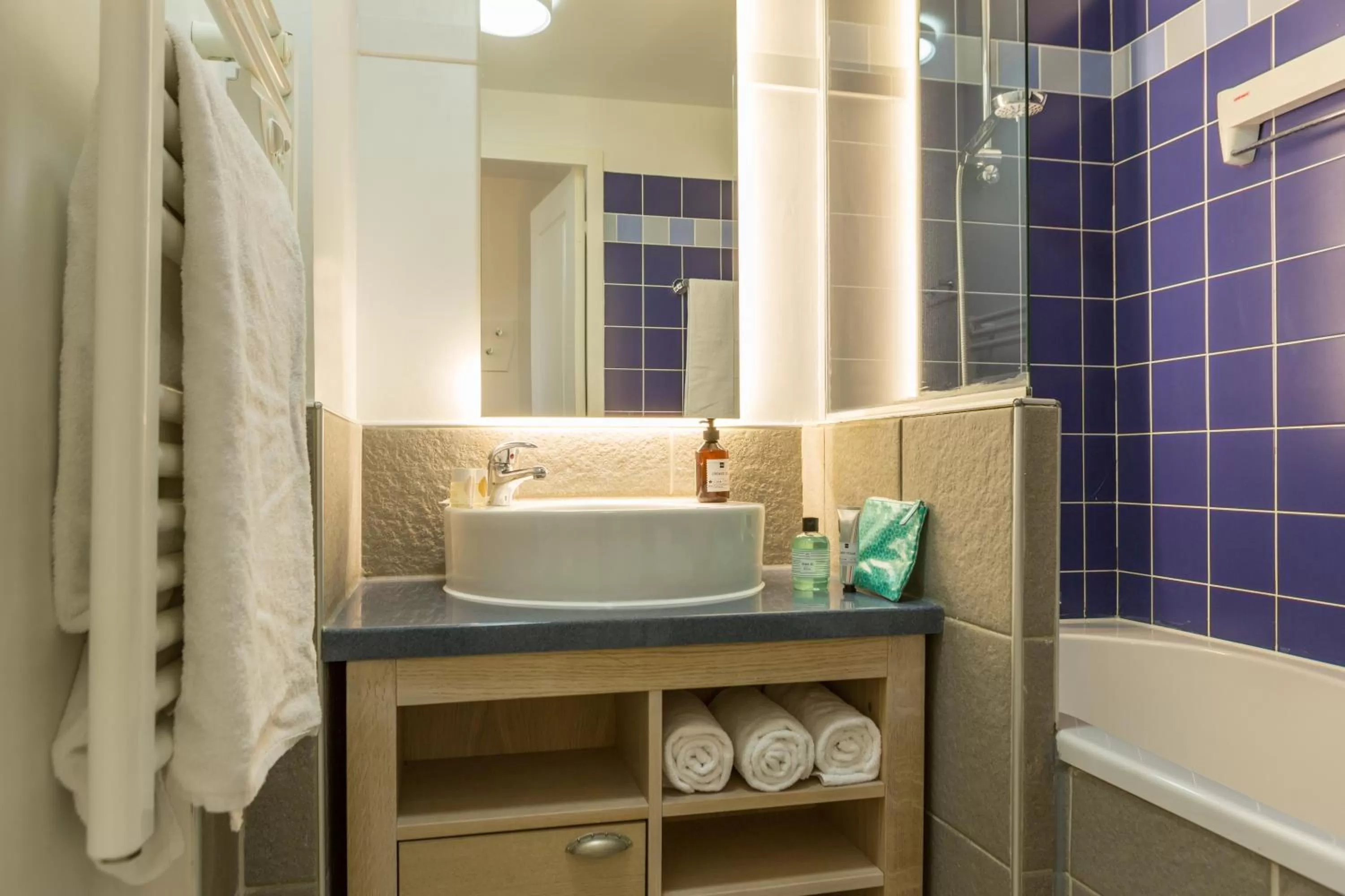 Bathroom in Pierre & Vacances Premium Résidence de la Plage