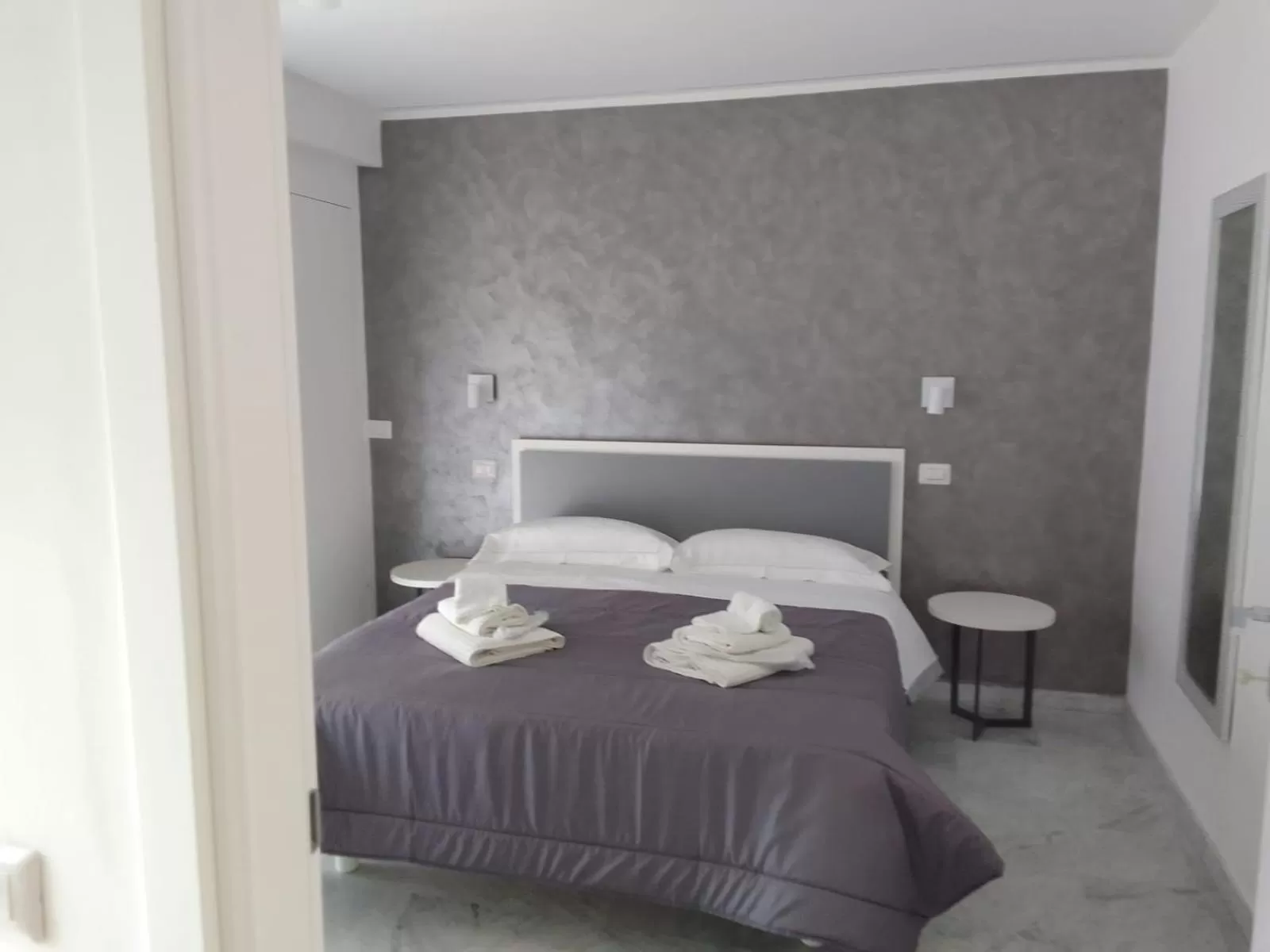 Bedroom, Bed in Suite in Città residence