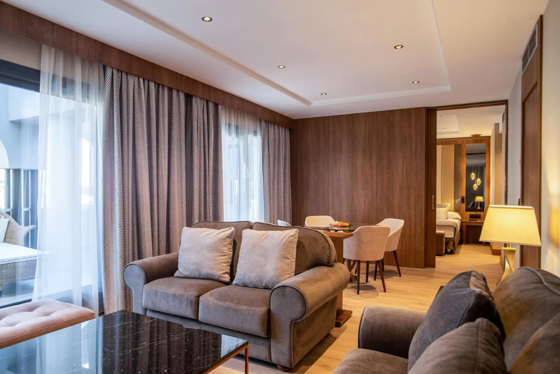 Living room in Hotel Granada Center