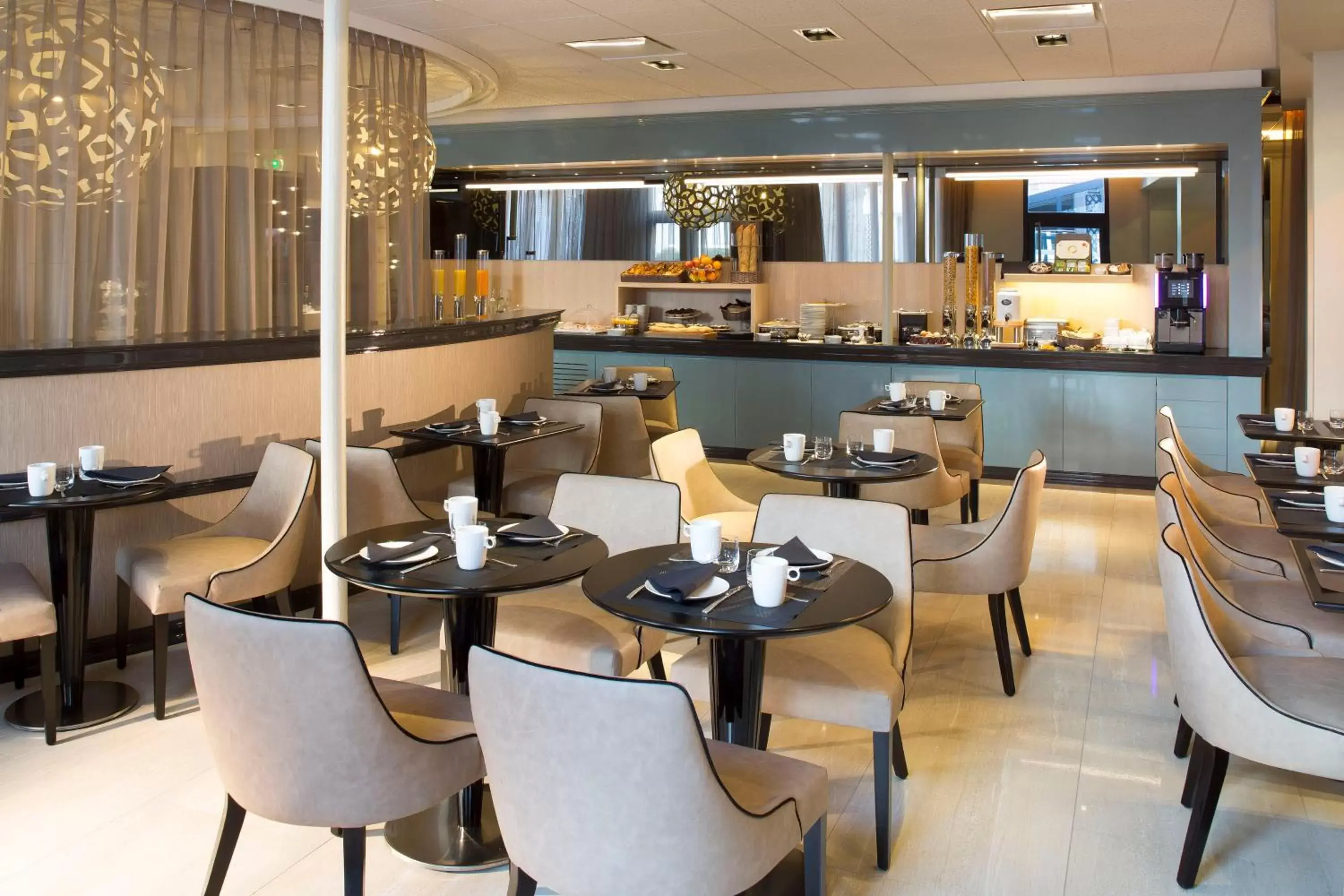 Buffet breakfast in Oceania Le Jura Dijon Buffet breakfast in Oceania Le Jura Dijon