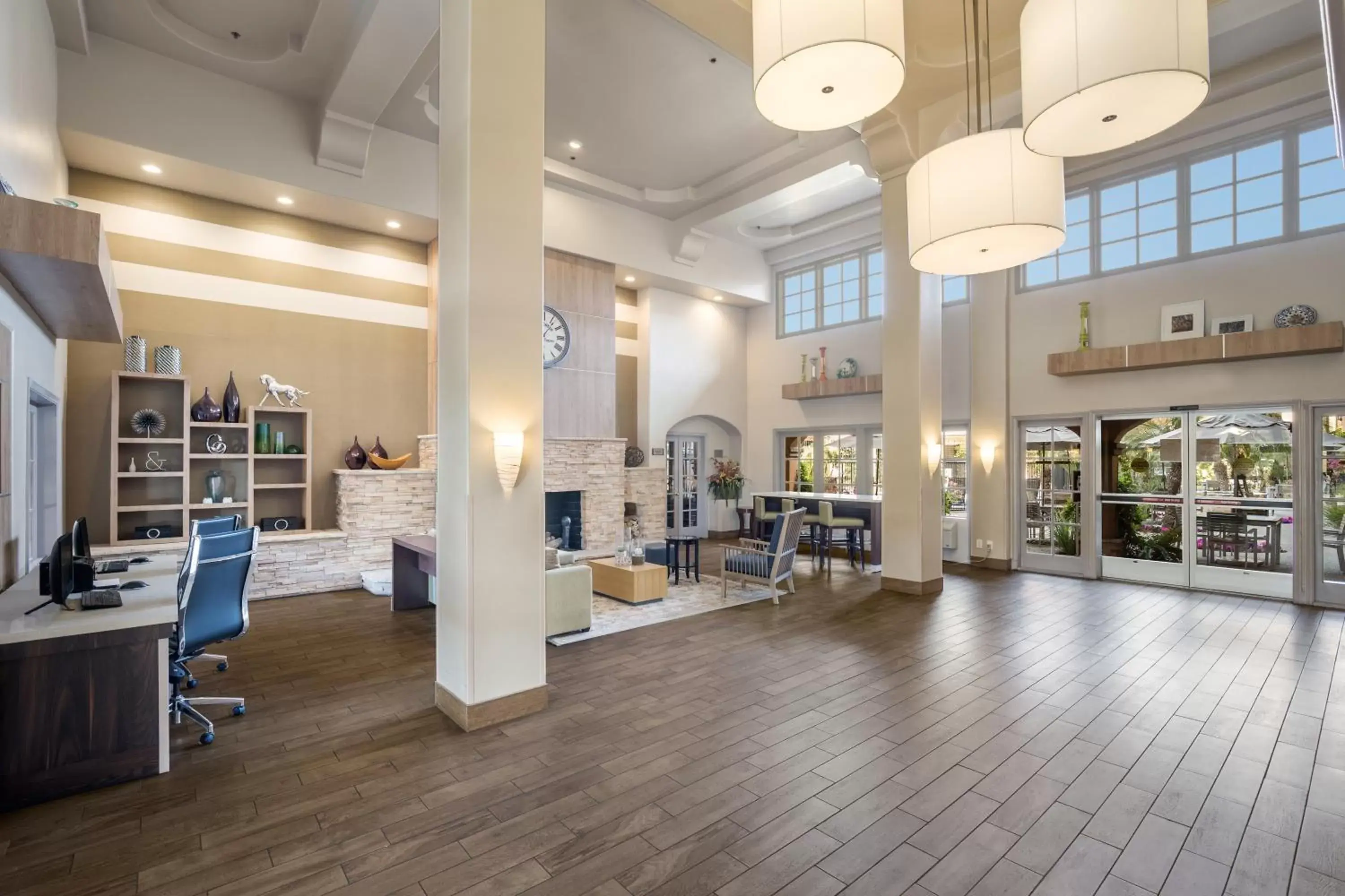 Lobby or reception in MainStay Suites John Wayne Airport, a Choice Hotel